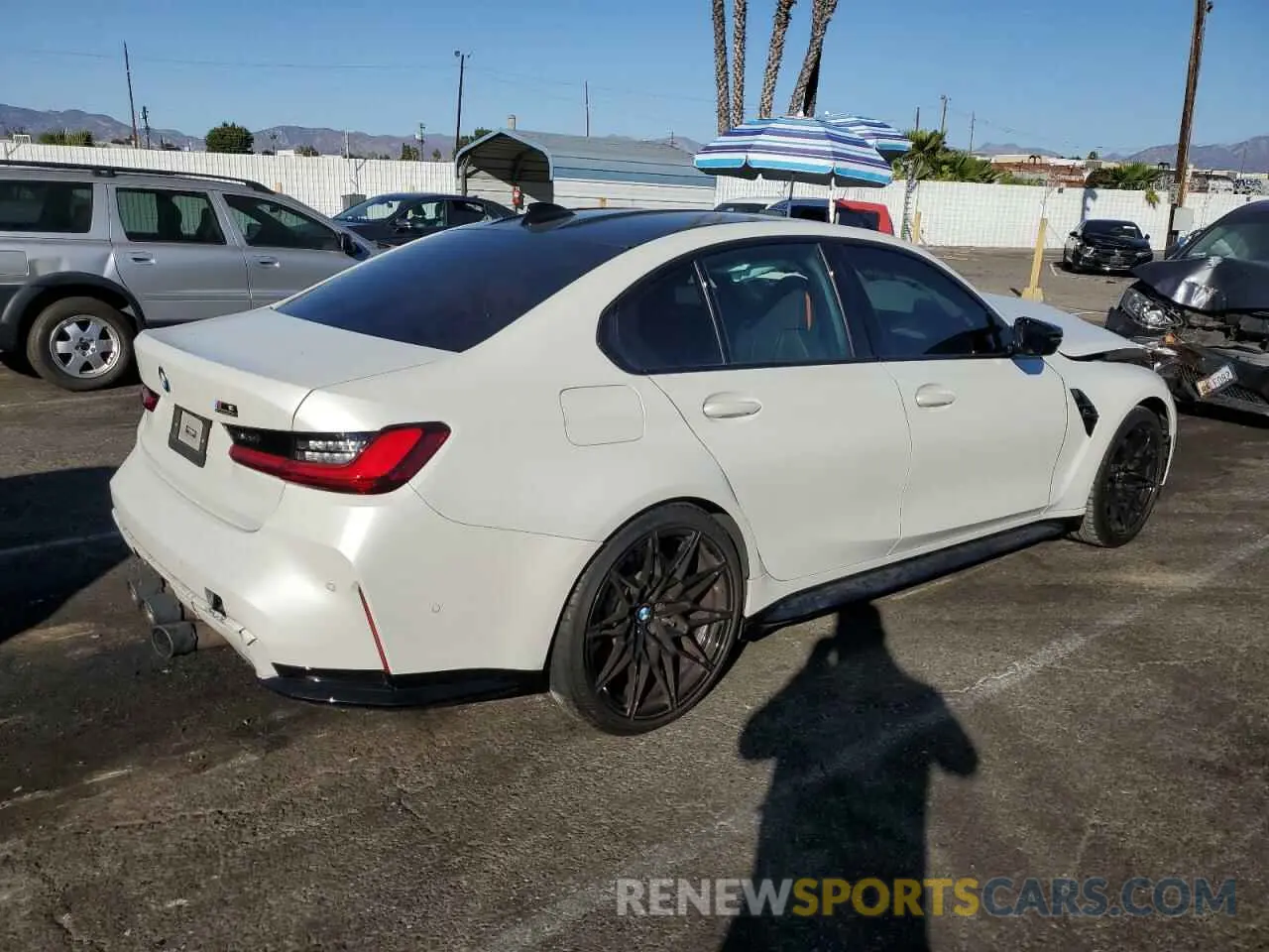3 fotografías del automóvil dañado WBS33AY03NFL72105 BMW M3 2022