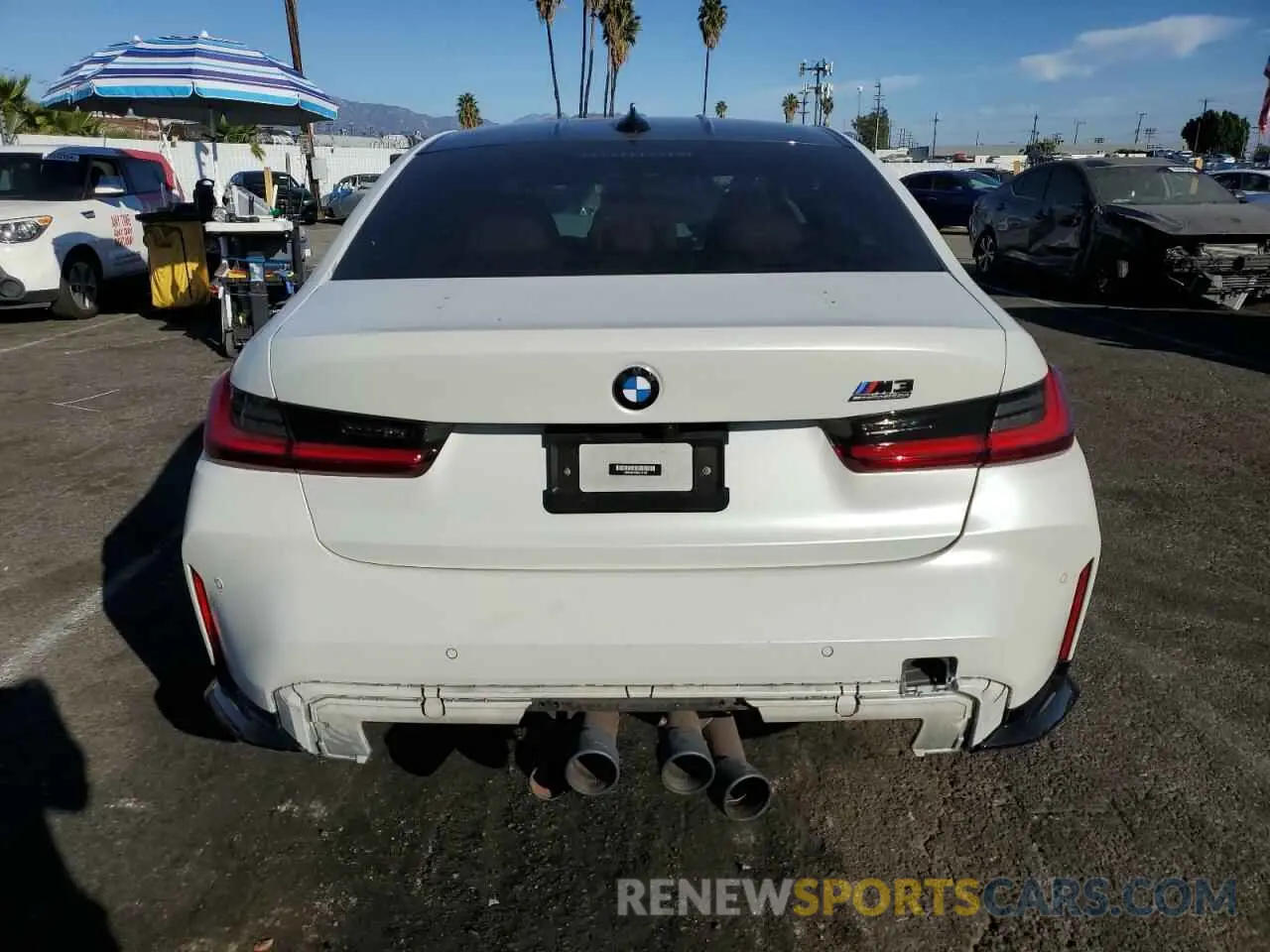 6 fotografías del automóvil dañado WBS33AY03NFL72105 BMW M3 2022