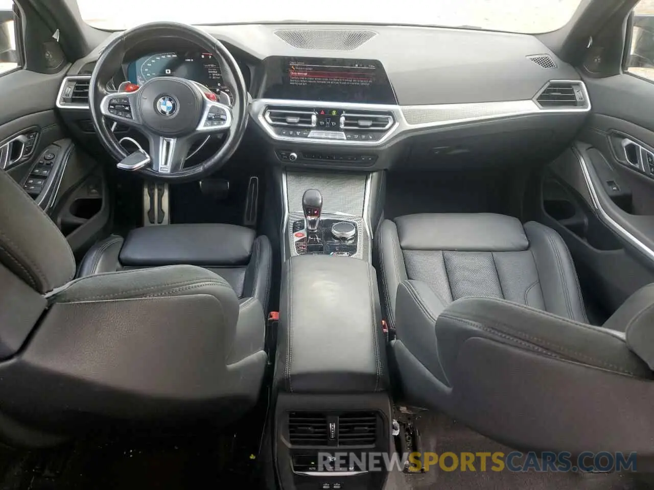 8 fotografías del automóvil dañado WBS43AY02NFN09815 BMW M3 2022