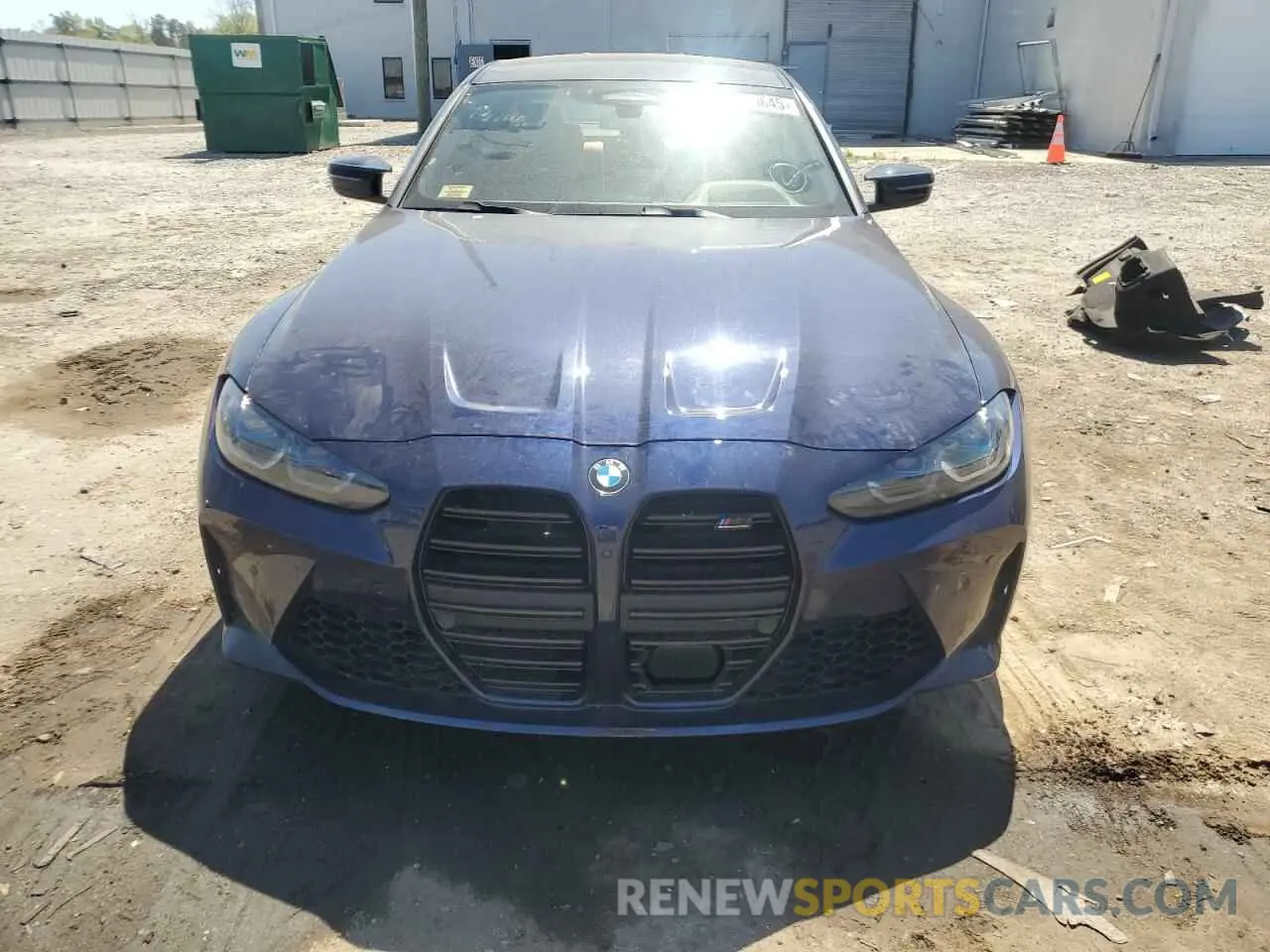 5 fotografías del automóvil dañado WBS43AY05NFL68593 BMW M3 2022