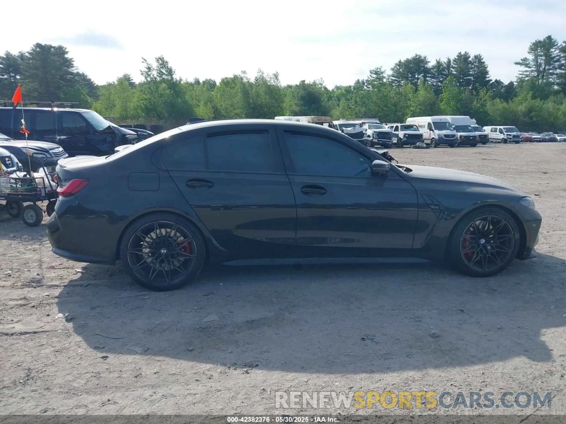 13 fotografías del automóvil dañado WBS43AY05NFM53966 BMW M3 2022