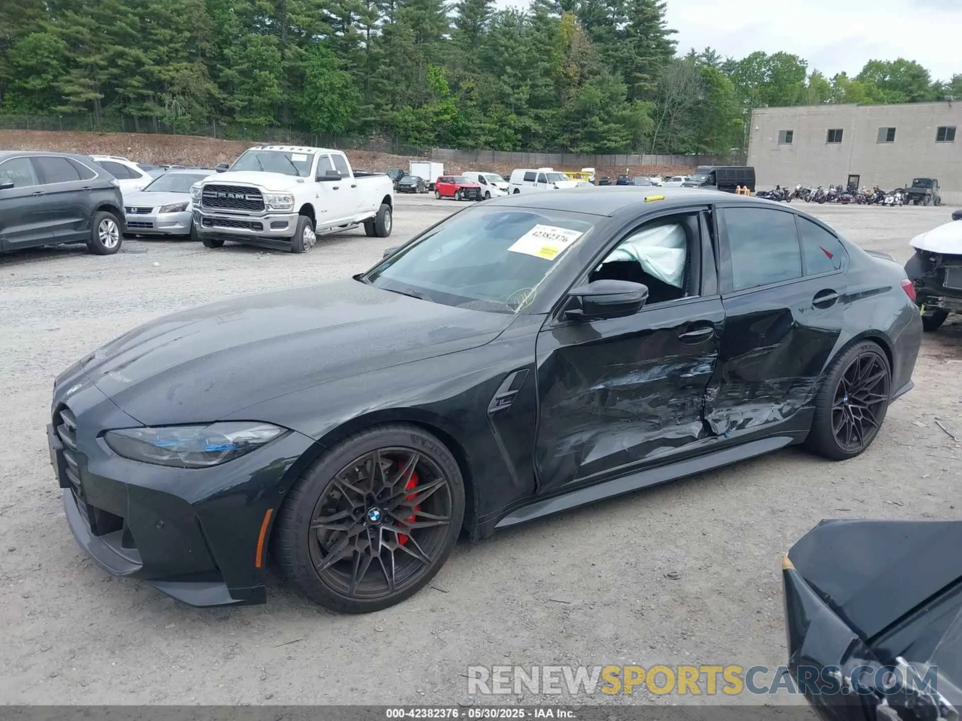 14 fotografías del automóvil dañado WBS43AY05NFM53966 BMW M3 2022