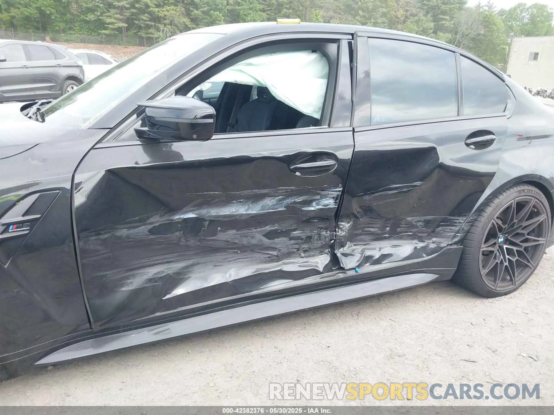 6 fotografías del automóvil dañado WBS43AY05NFM53966 BMW M3 2022