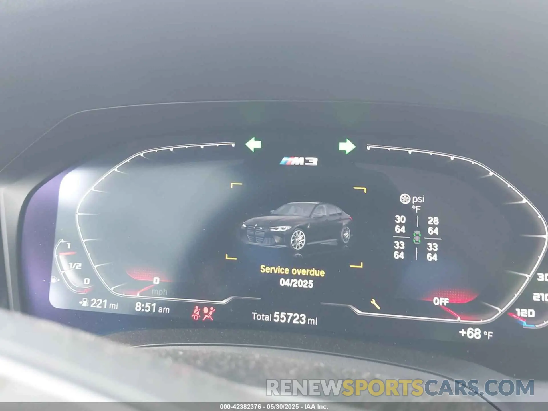7 fotografías del automóvil dañado WBS43AY05NFM53966 BMW M3 2022