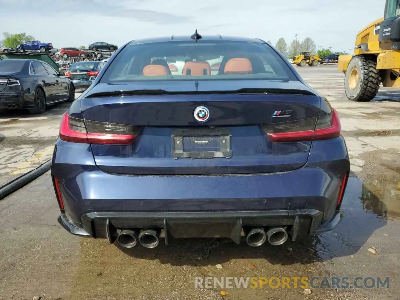 6 fotografías del automóvil dañado WBS43AY06NFN13995 BMW M3 2022