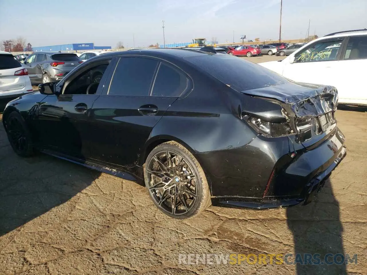 2 fotografías del automóvil dañado WBS43AY07NFM54665 BMW M3 2022