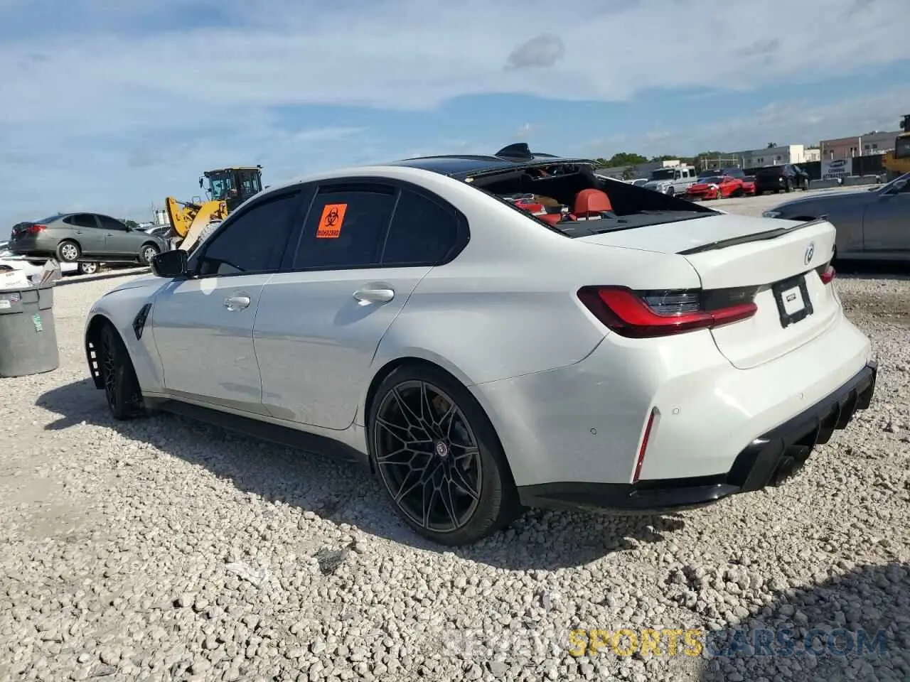 2 fotografías del automóvil dañado WBS43AY08NFN15005 BMW M3 2022