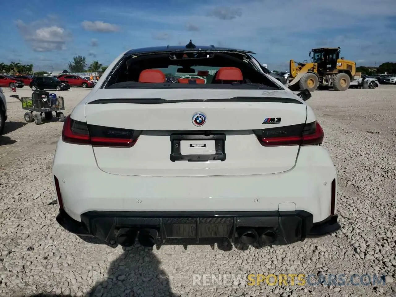 6 fotografías del automóvil dañado WBS43AY08NFN15005 BMW M3 2022