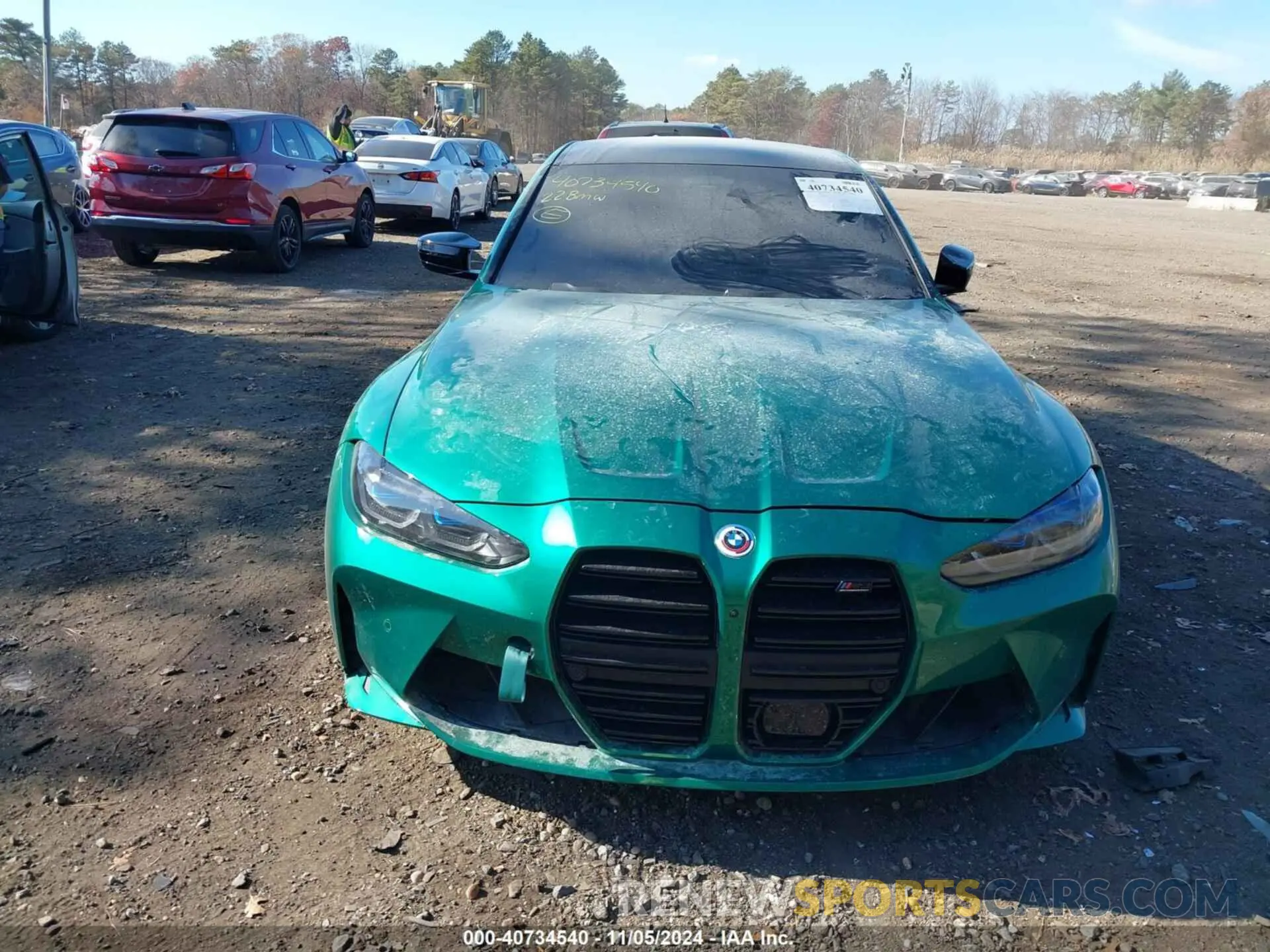 12 fotografías del automóvil dañado WBS43AY0XNFM39738 BMW M3 2022