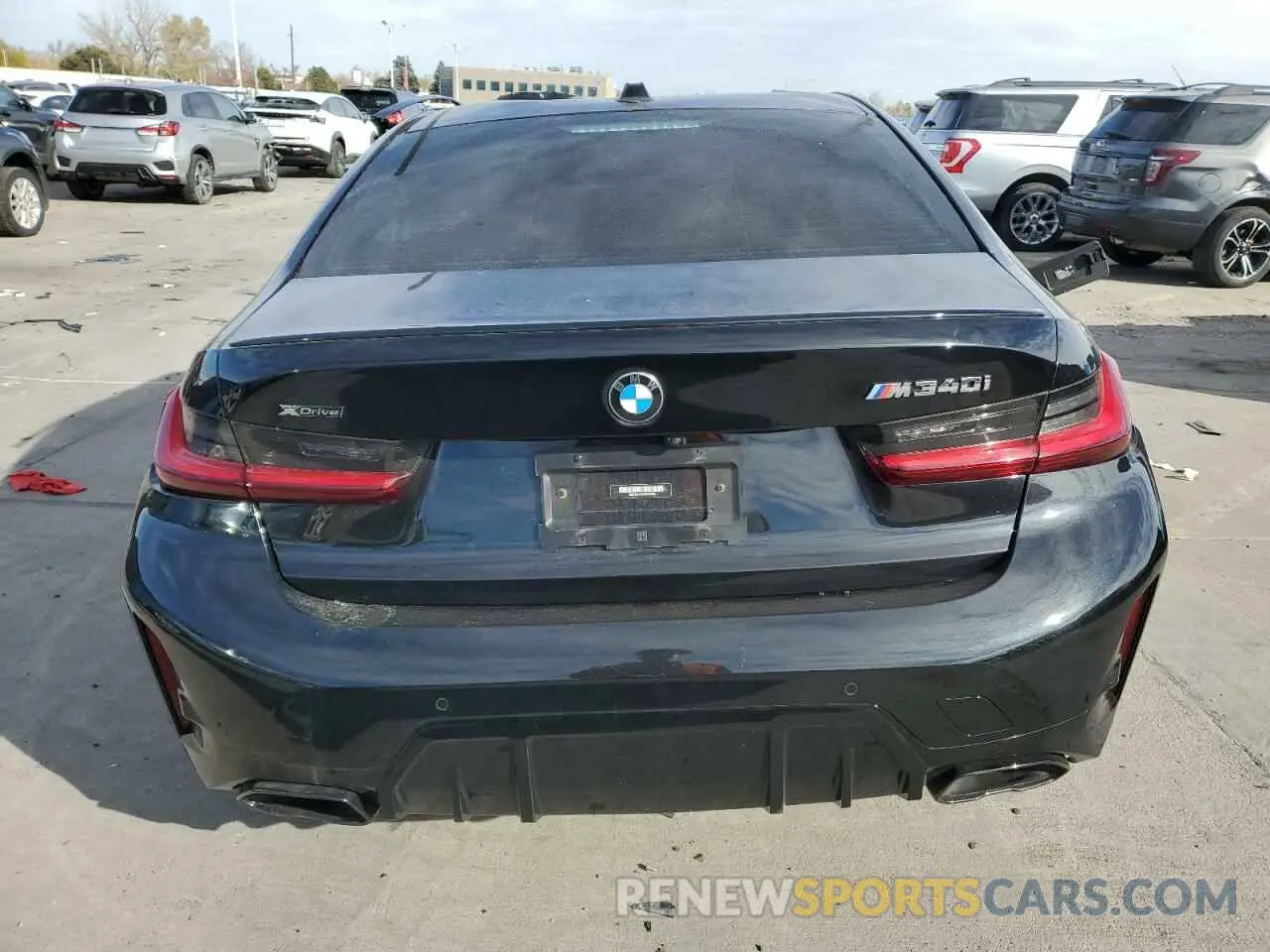 6 fotografías del automóvil dañado 3MW49FF00P8C81893 BMW M3 2023