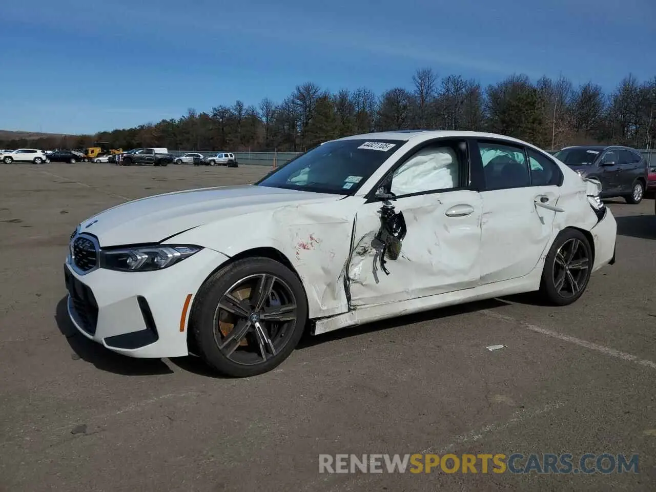 1 fotografías del automóvil dañado 3MW49FF00P8D22118 BMW M3 2023