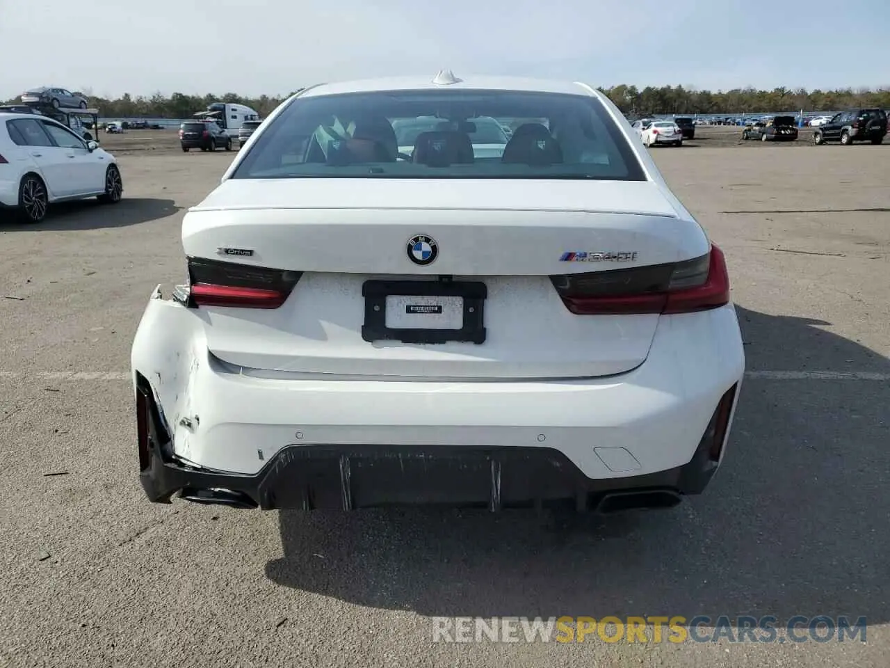 6 fotografías del automóvil dañado 3MW49FF00P8D22118 BMW M3 2023