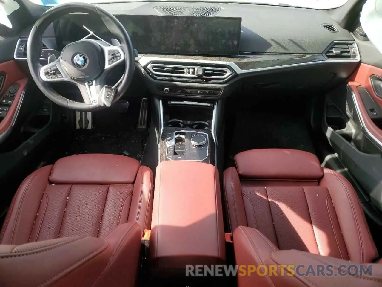 8 fotografías del automóvil dañado 3MW49FF00P8D22118 BMW M3 2023