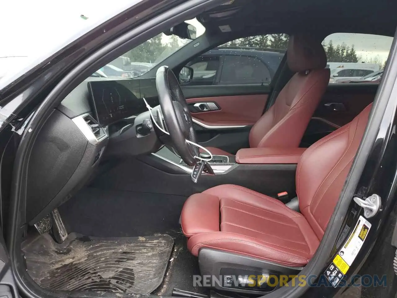 7 fotografías del automóvil dañado 3MW49FF03P8D13476 BMW M3 2023