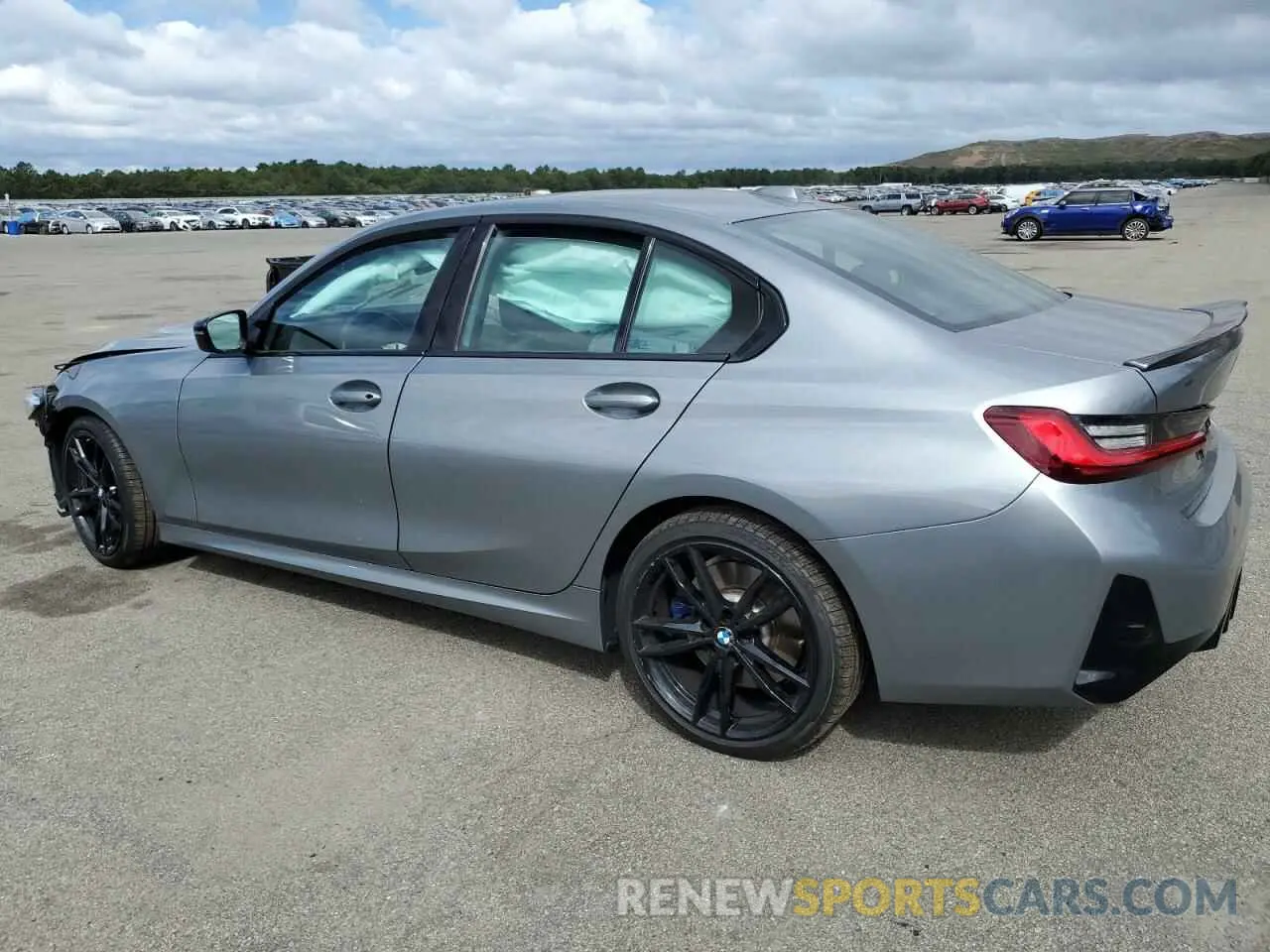 2 fotografías del automóvil dañado 3MW49FF08P8D09682 BMW M3 2023
