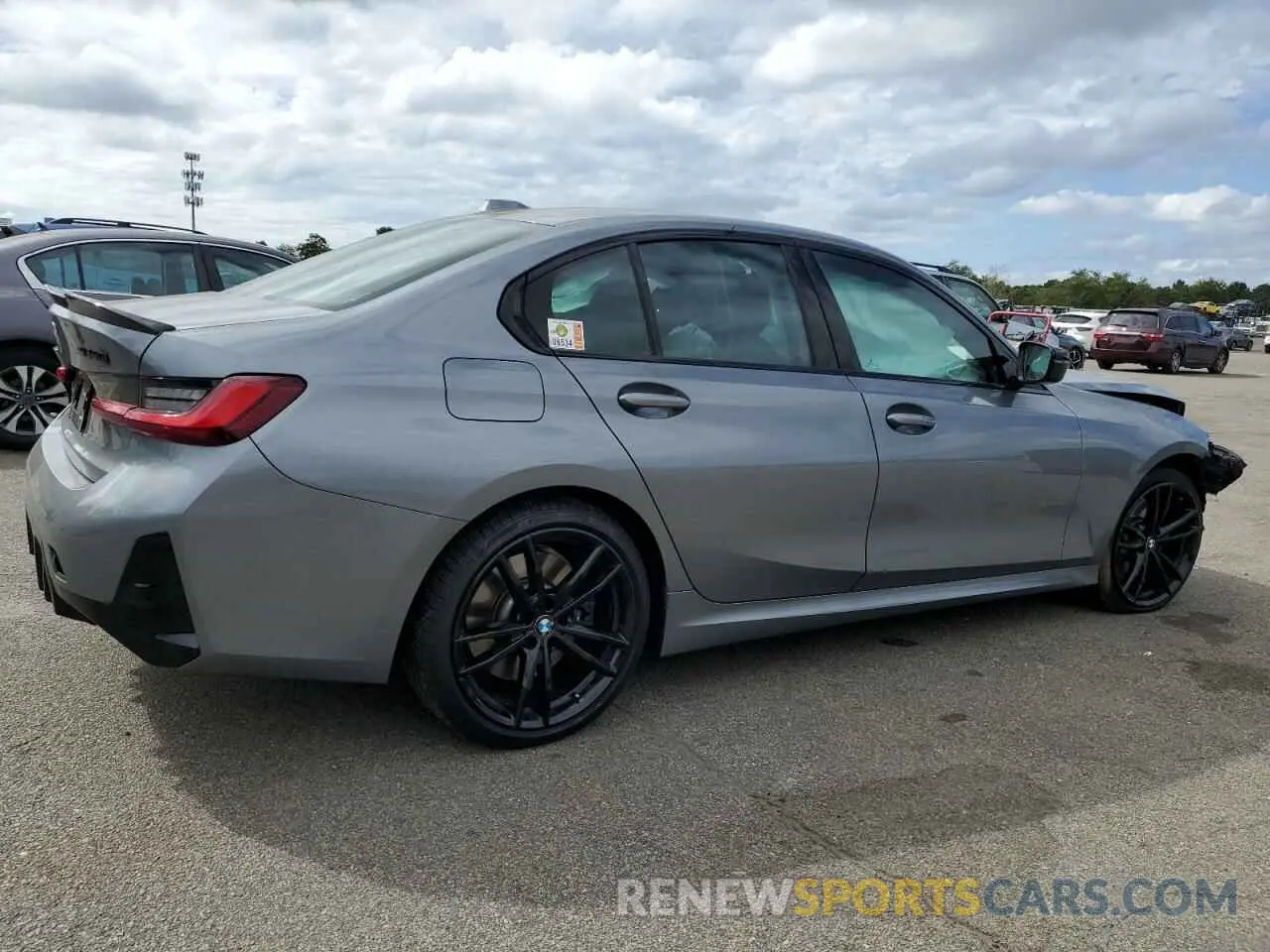 3 fotografías del automóvil dañado 3MW49FF08P8D09682 BMW M3 2023