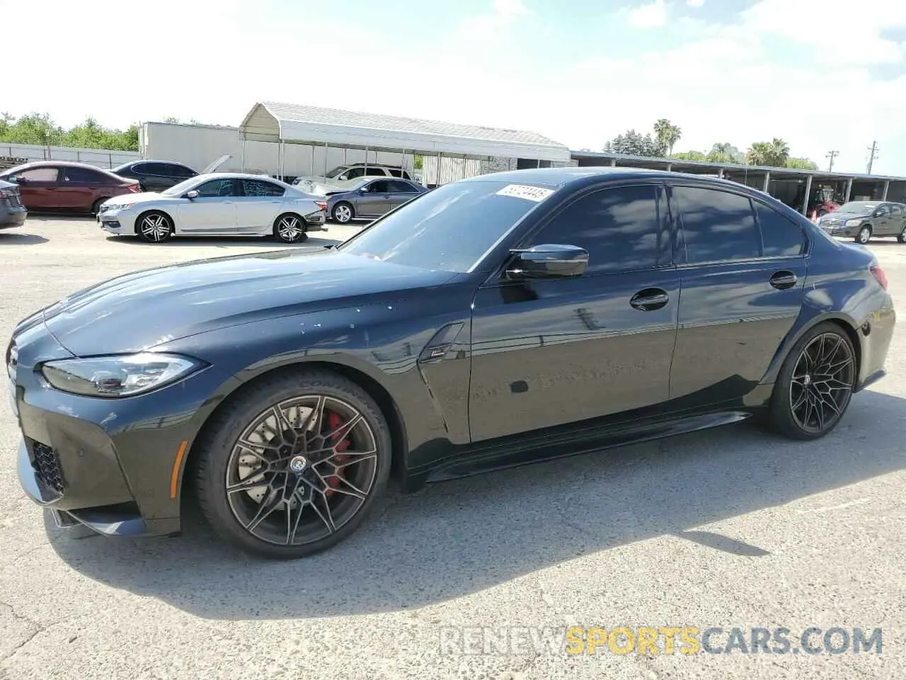 1 fotografías del automóvil dañado WBS33AY02PFR13180 BMW M3 2023