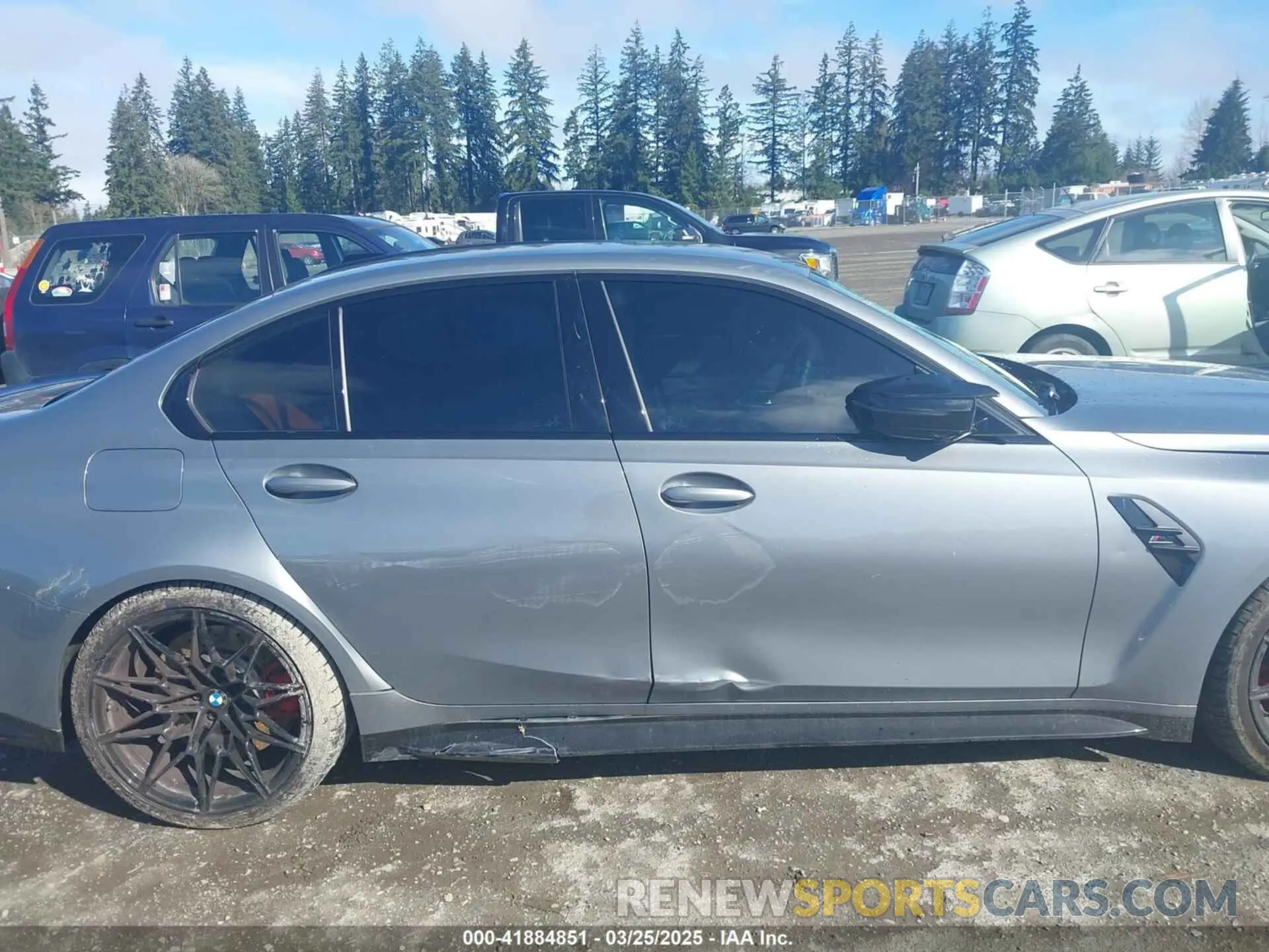 12 fotografías del automóvil dañado WBS33AY05PFR45136 BMW M3 2023