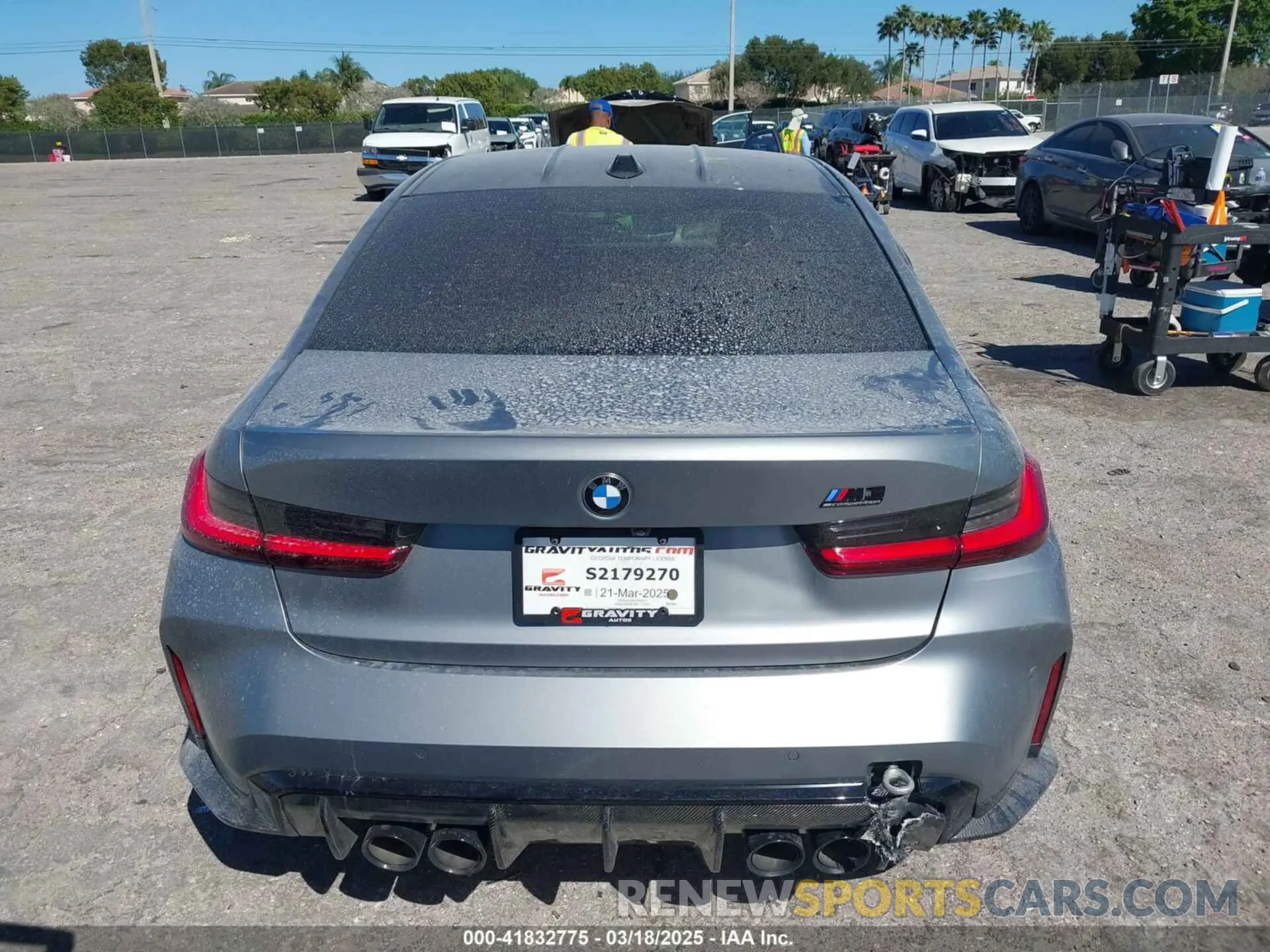 16 fotografías del automóvil dañado WBS33AY06PFP69567 BMW M3 2023