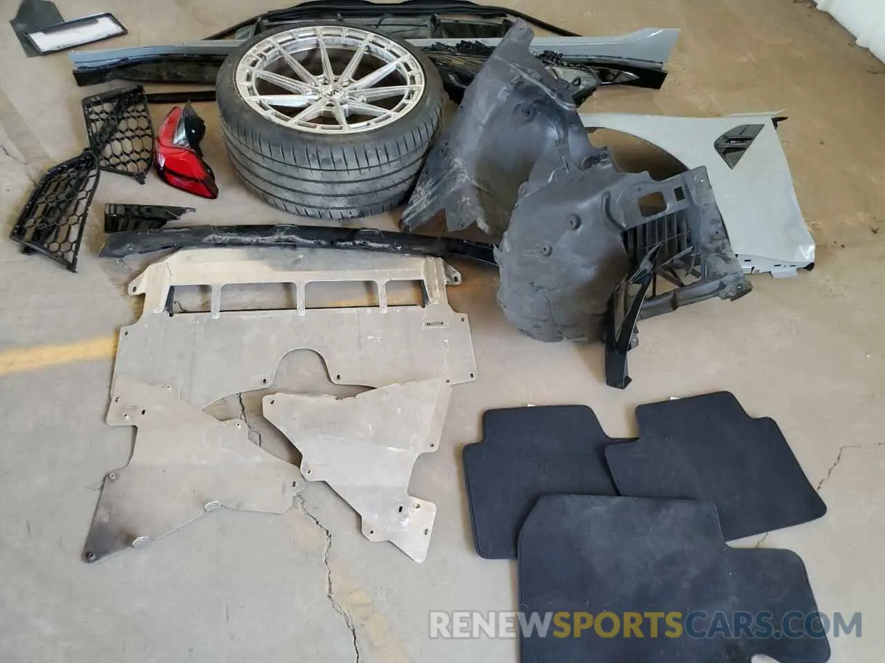 12 fotografías del automóvil dañado WBS43AY01PFN59074 BMW M3 2023
