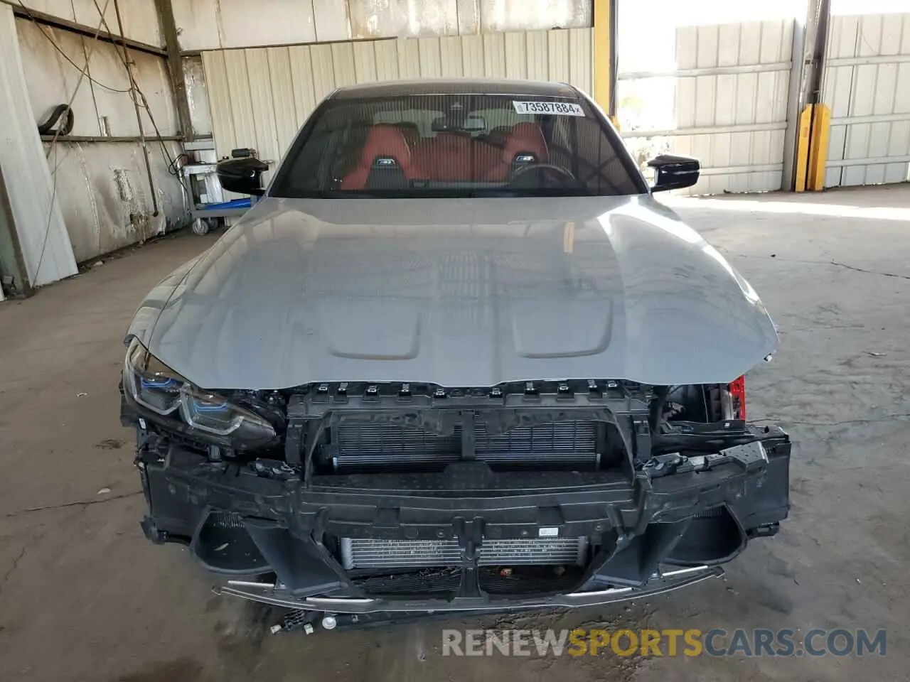 5 fotografías del automóvil dañado WBS43AY01PFN59074 BMW M3 2023