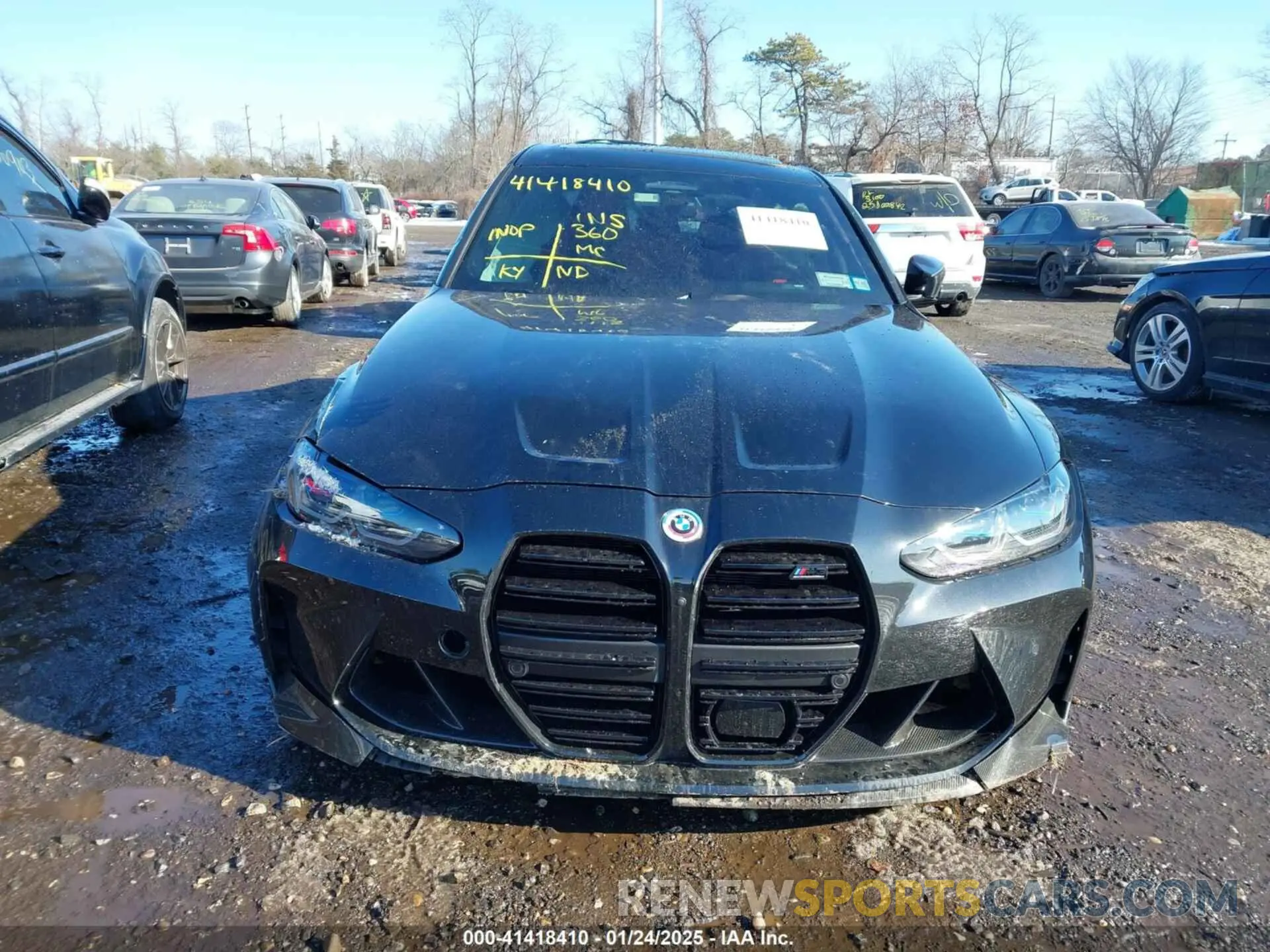 12 fotografías del automóvil dañado WBS43AY01PFN70186 BMW M3 2023
