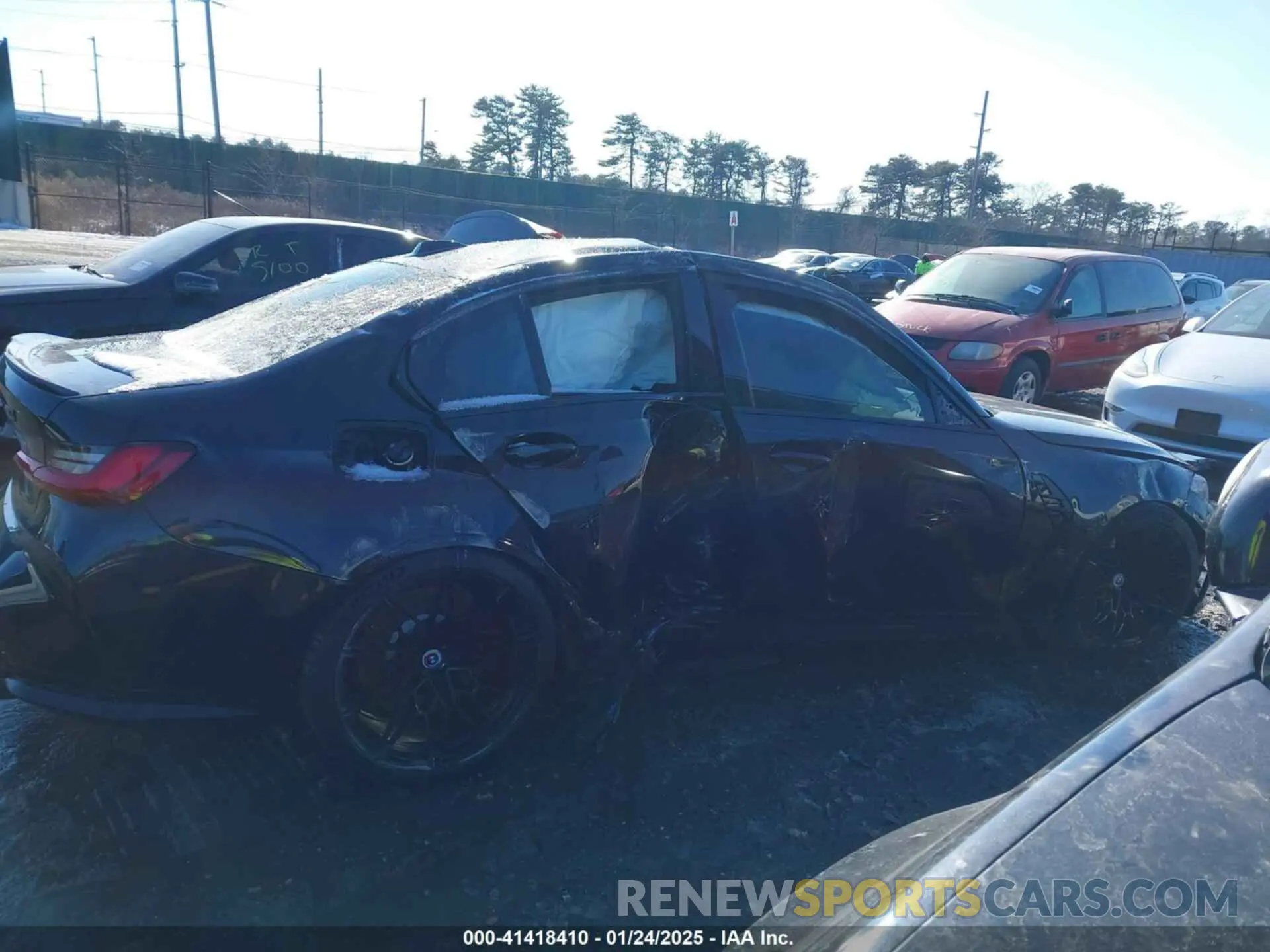 13 fotografías del automóvil dañado WBS43AY01PFN70186 BMW M3 2023