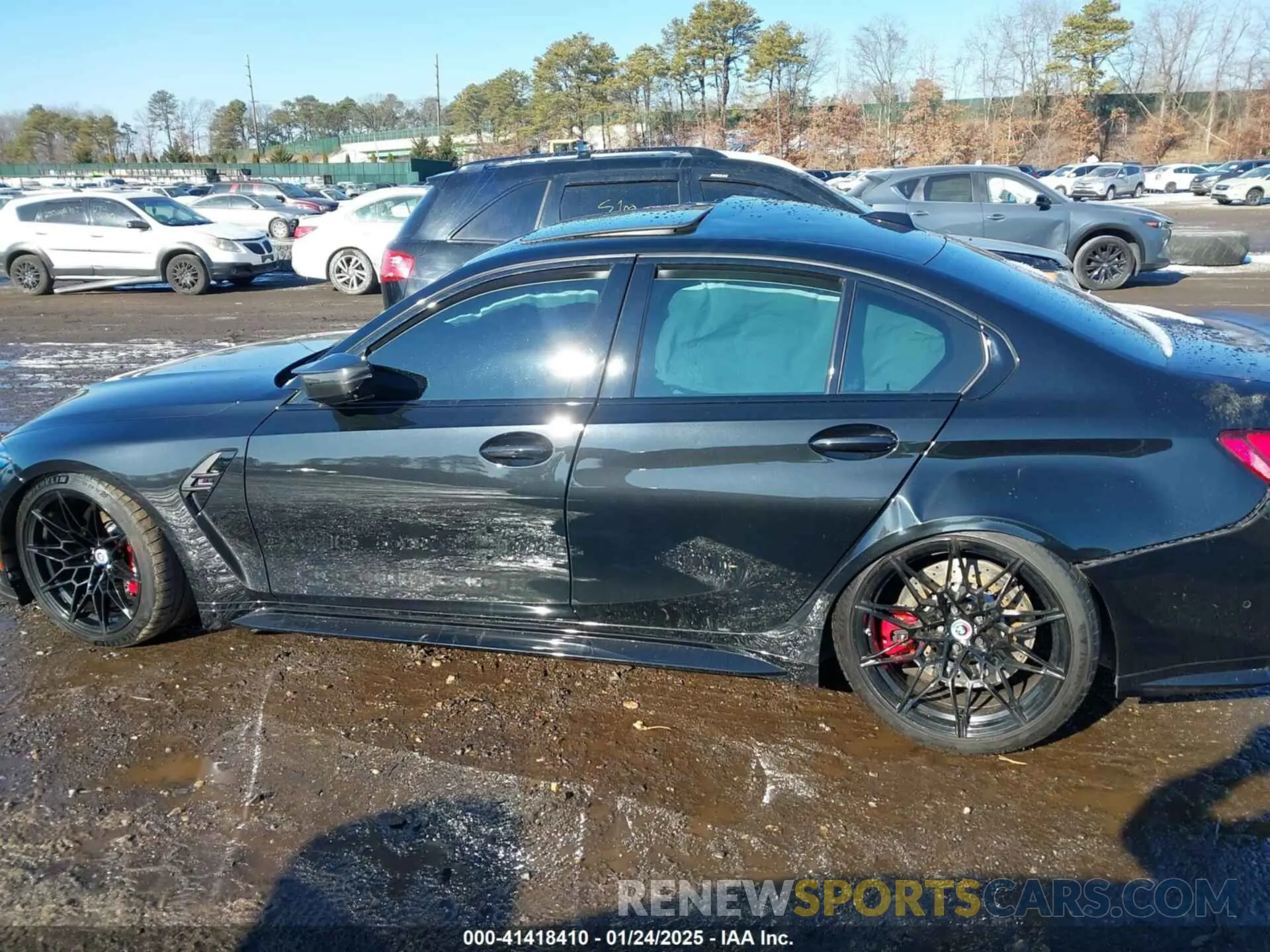 14 fotografías del automóvil dañado WBS43AY01PFN70186 BMW M3 2023