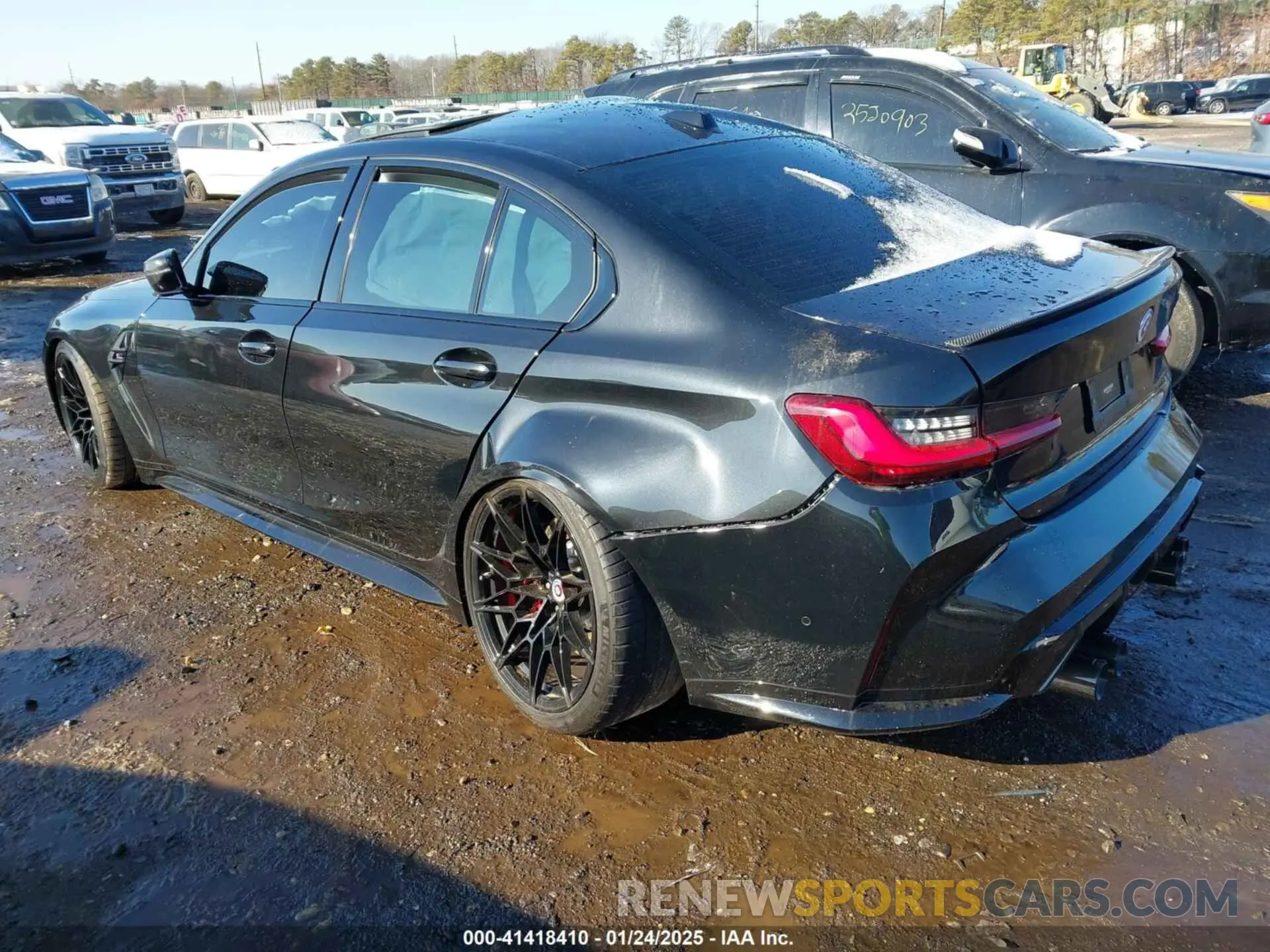 3 fotografías del automóvil dañado WBS43AY01PFN70186 BMW M3 2023