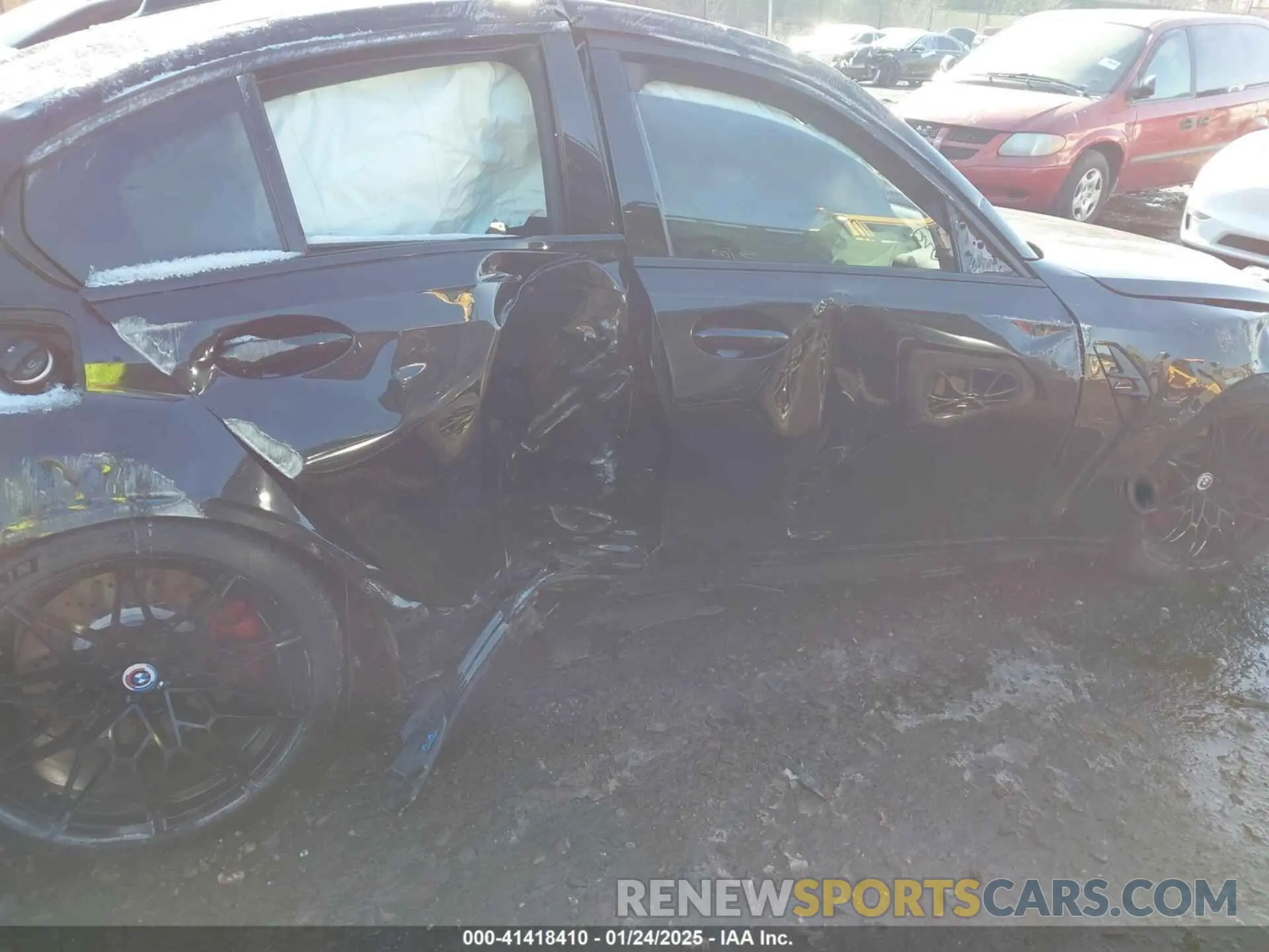 6 fotografías del automóvil dañado WBS43AY01PFN70186 BMW M3 2023