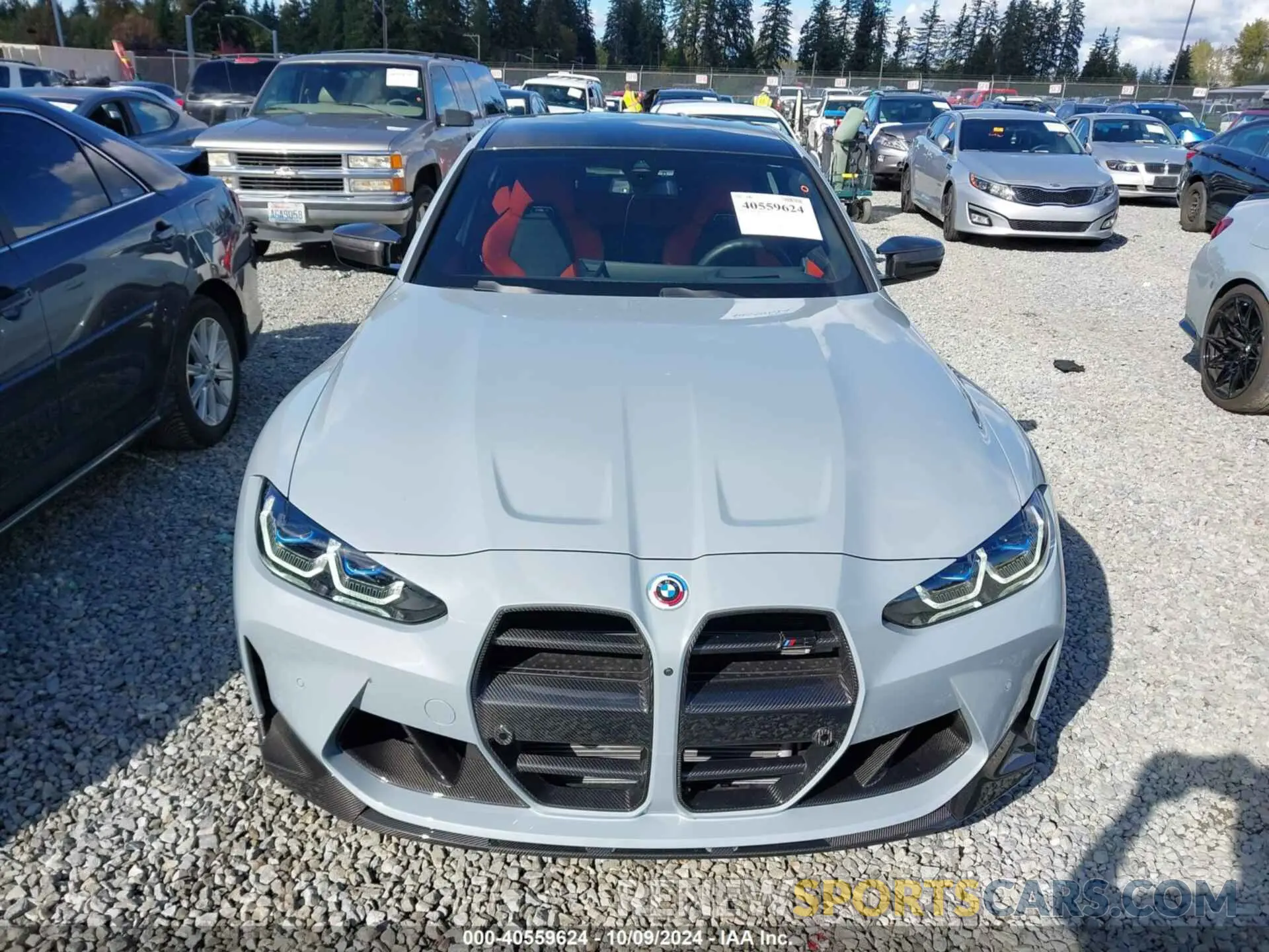 13 fotografías del automóvil dañado WBS43AY02PFN54000 BMW M3 2023