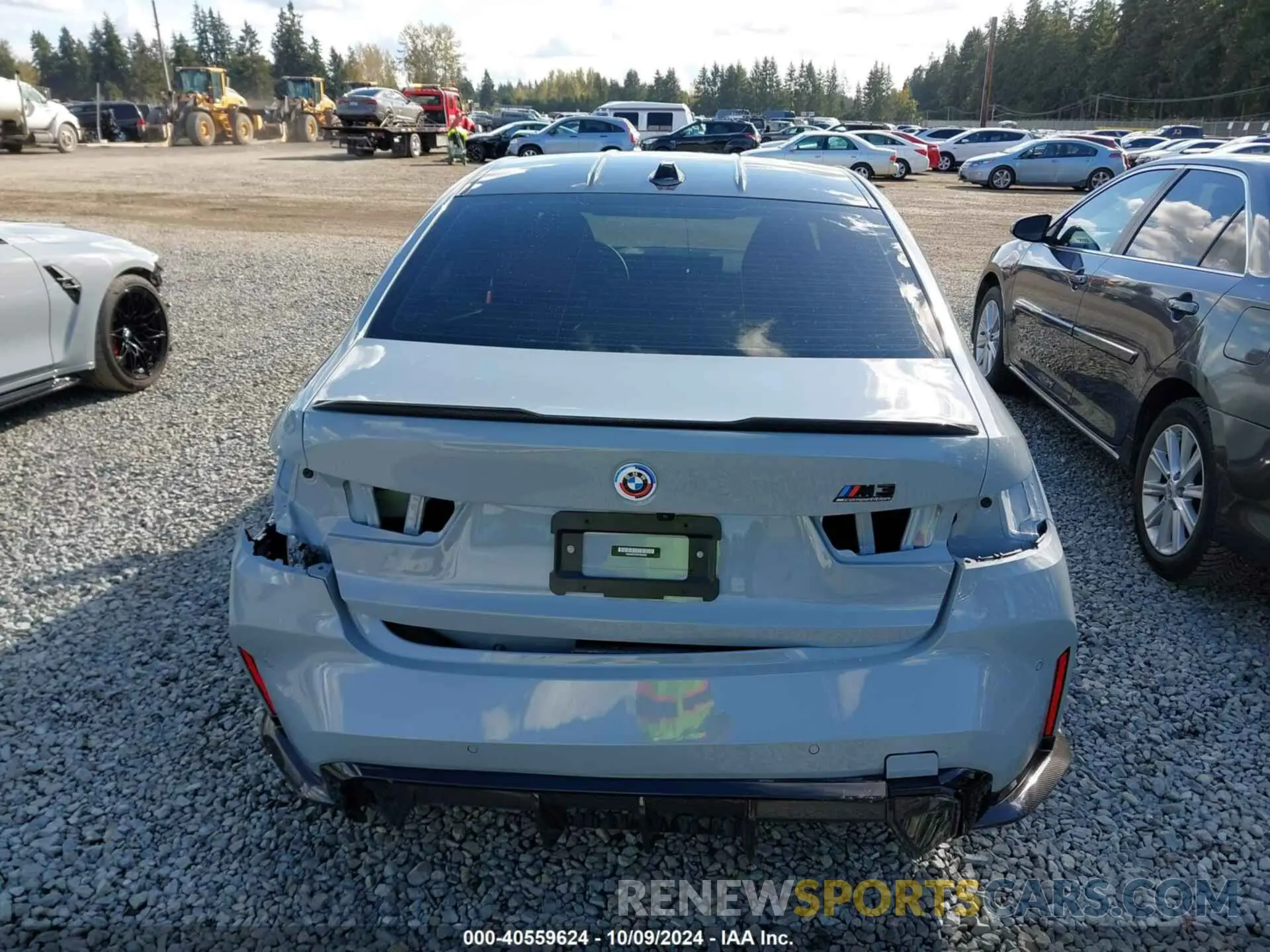 17 fotografías del automóvil dañado WBS43AY02PFN54000 BMW M3 2023