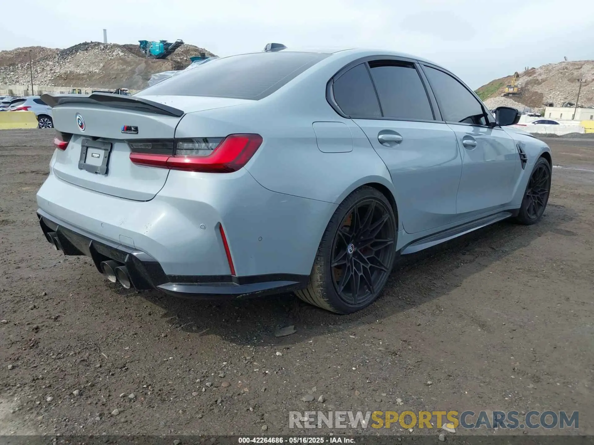 4 fotografías del automóvil dañado WBS43AY02PFN84856 BMW M3 2023