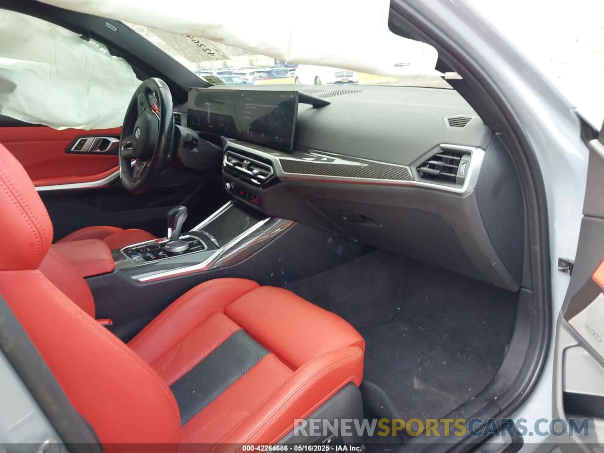 5 fotografías del automóvil dañado WBS43AY02PFN84856 BMW M3 2023