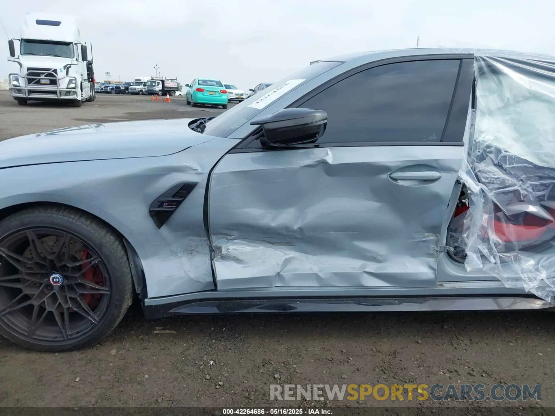 6 fotografías del automóvil dañado WBS43AY02PFN84856 BMW M3 2023