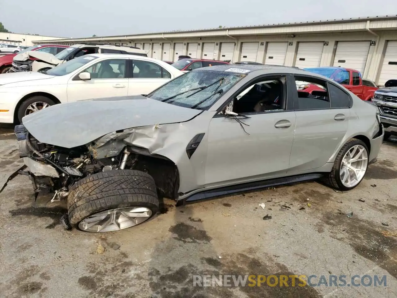 1 fotografías del automóvil dañado WBS43AY06PFN71303 BMW M3 2023
