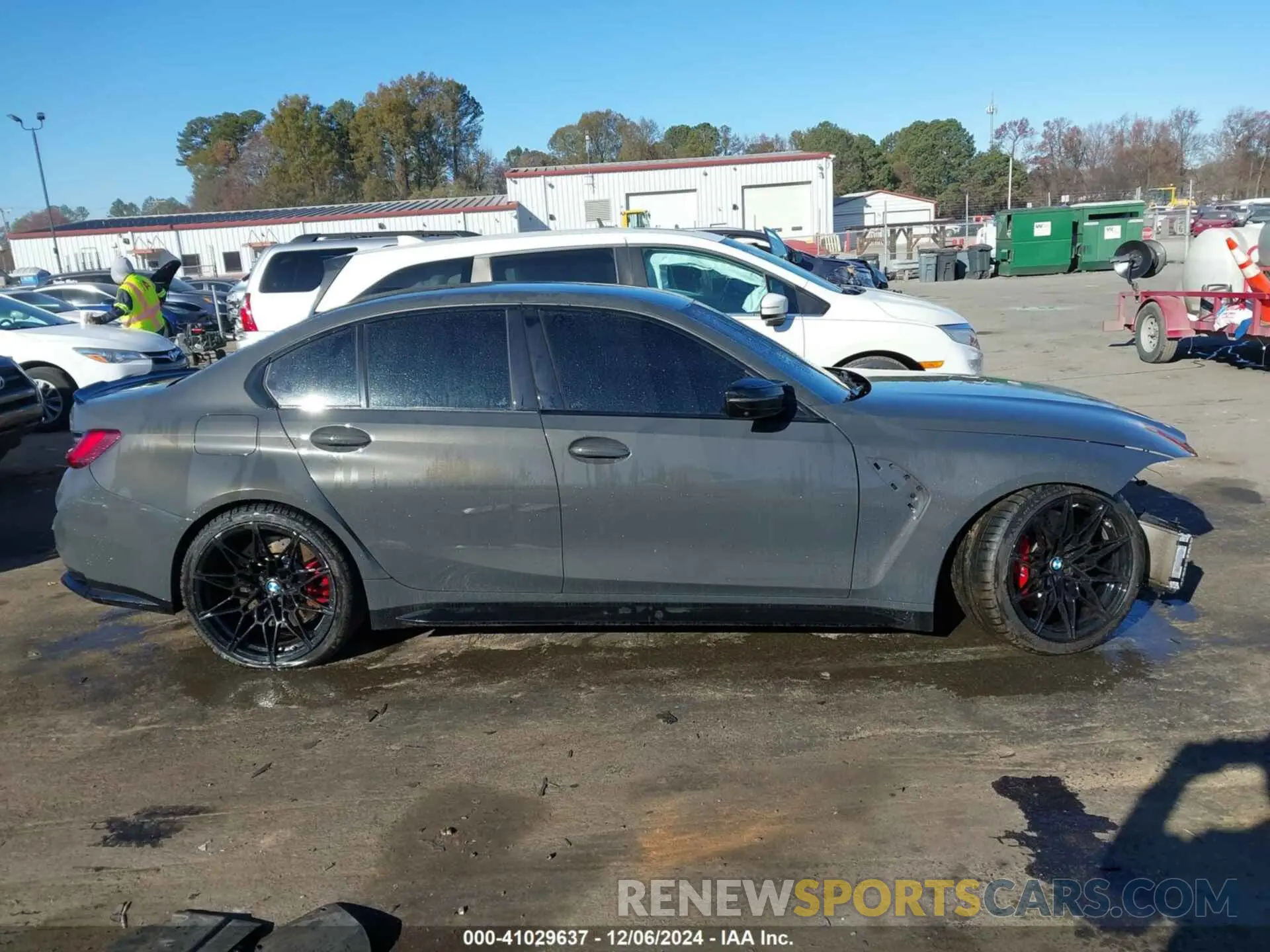 14 fotografías del automóvil dañado WBS43AY06PFP98328 BMW M3 2023