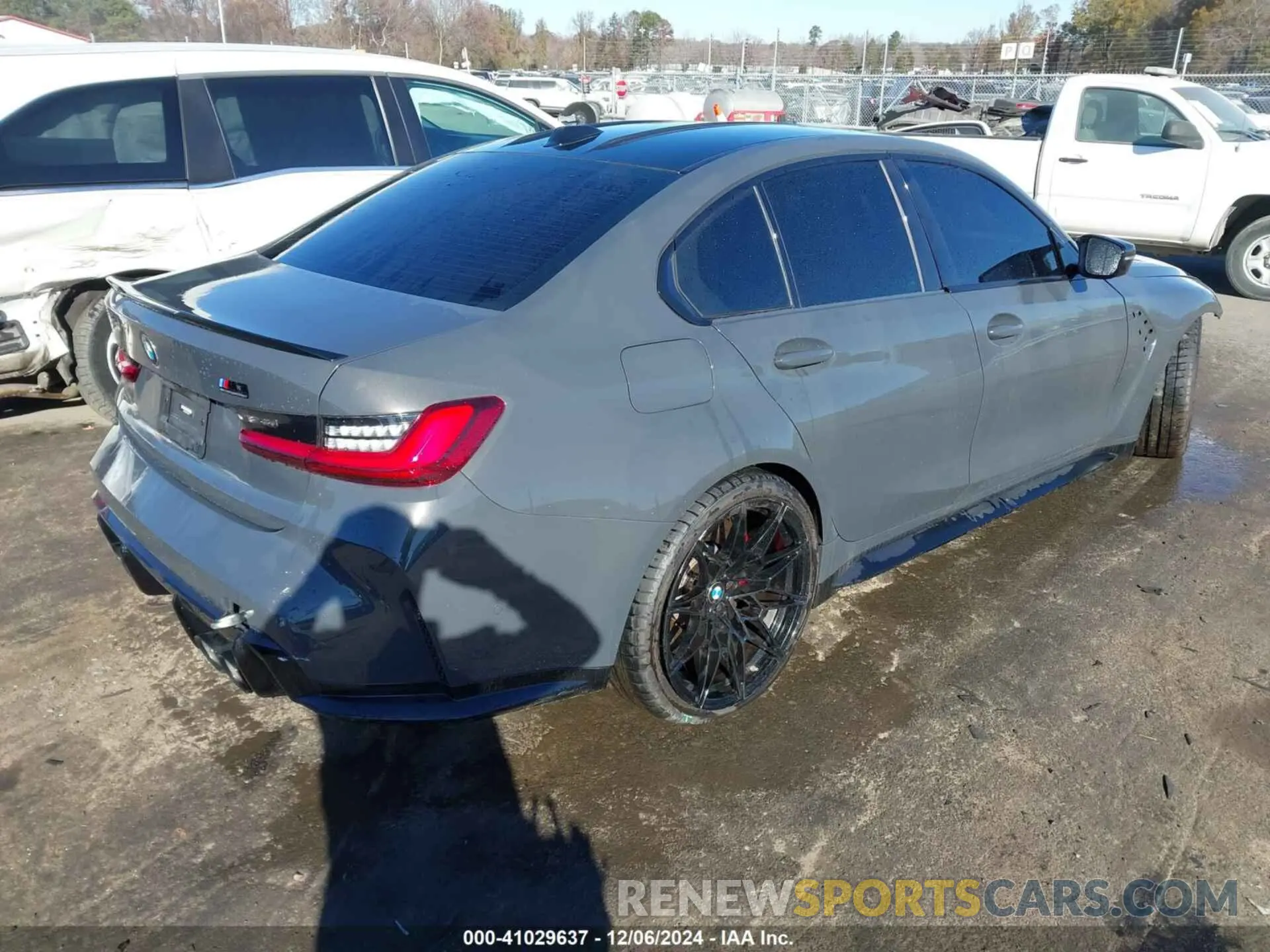 4 fotografías del automóvil dañado WBS43AY06PFP98328 BMW M3 2023