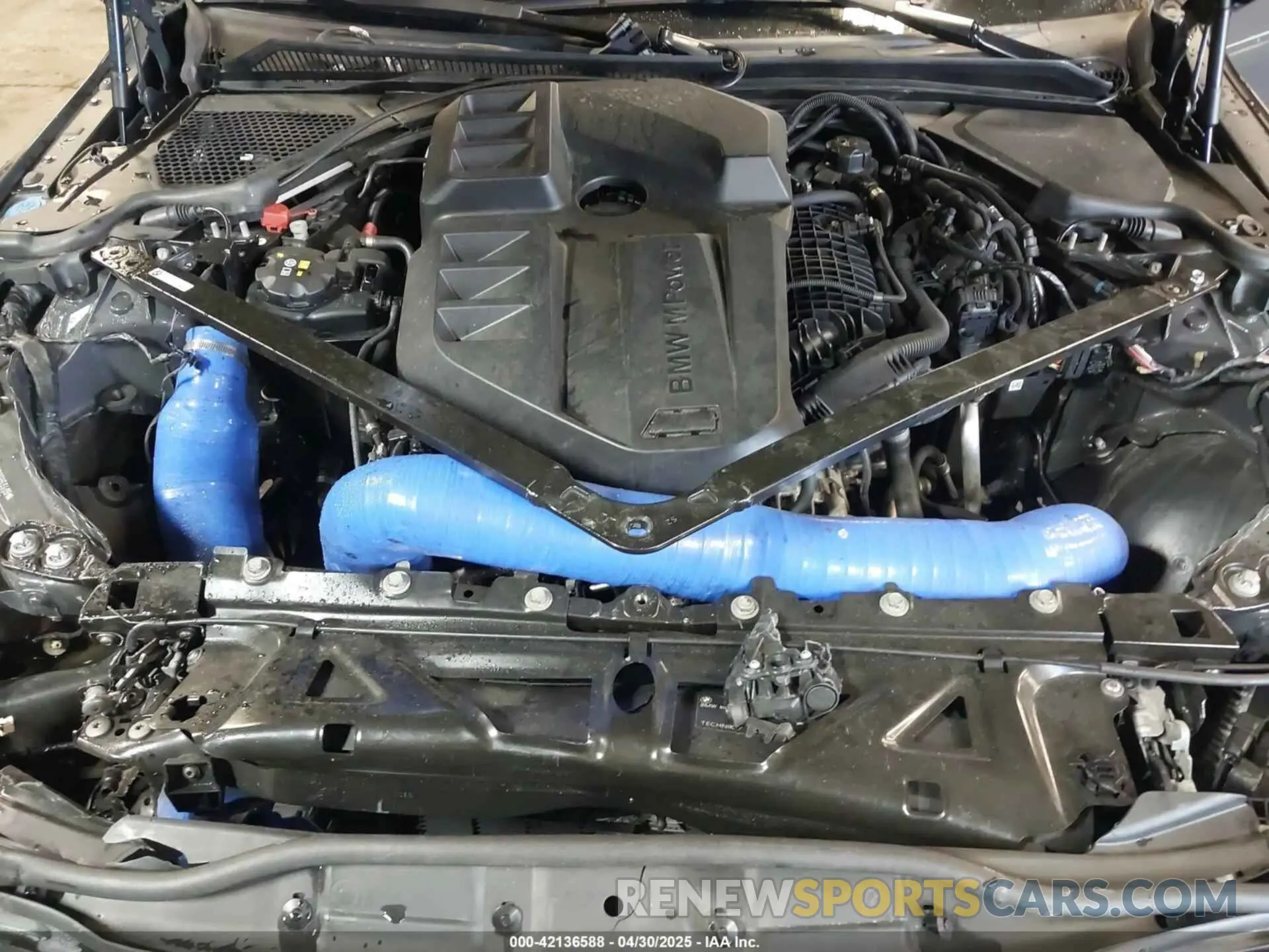 10 fotografías del automóvil dañado WBS43AY08PFP63435 BMW M3 2023