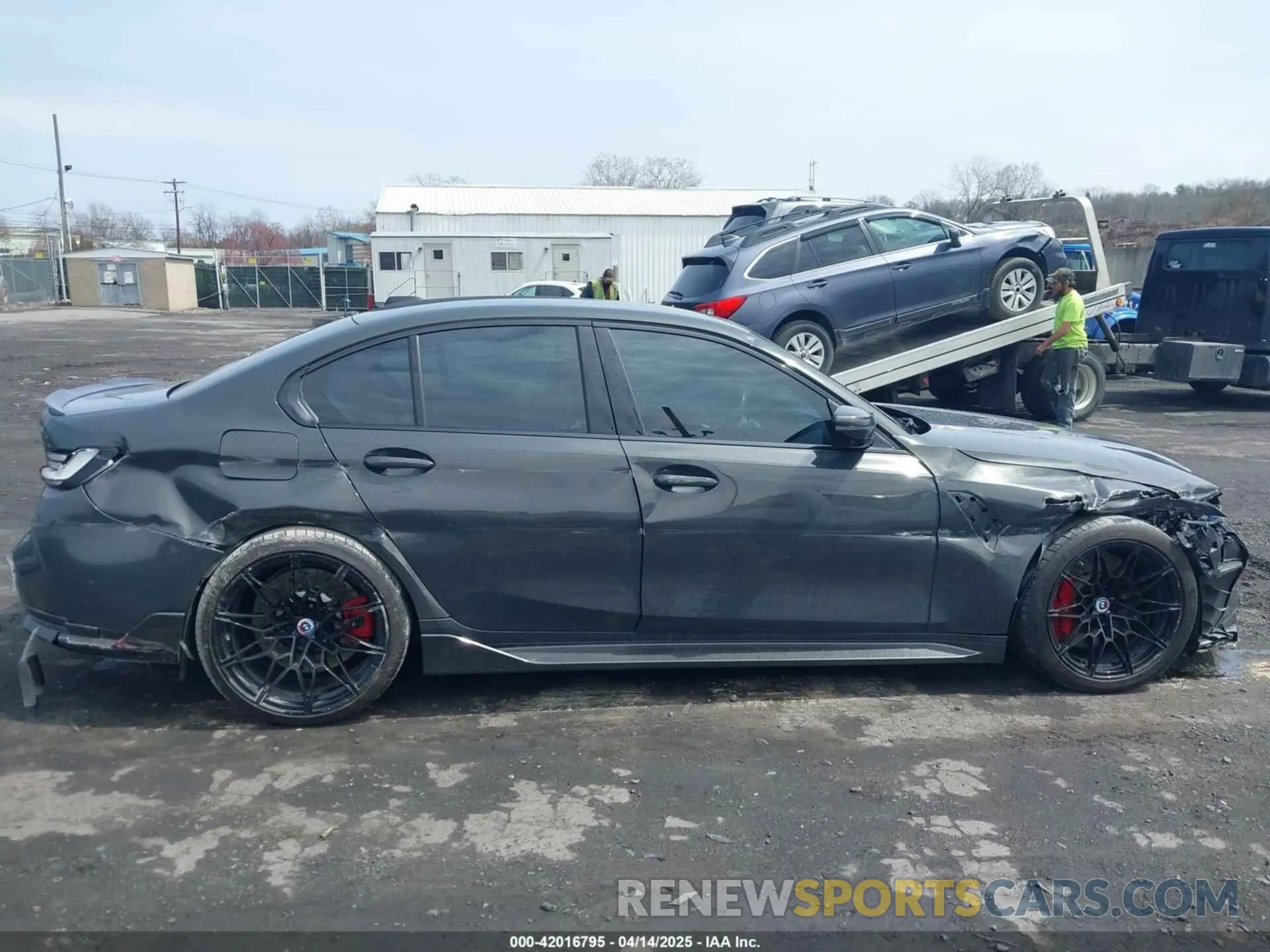 13 fotografías del automóvil dañado WBS43AY09PFN87981 BMW M3 2023