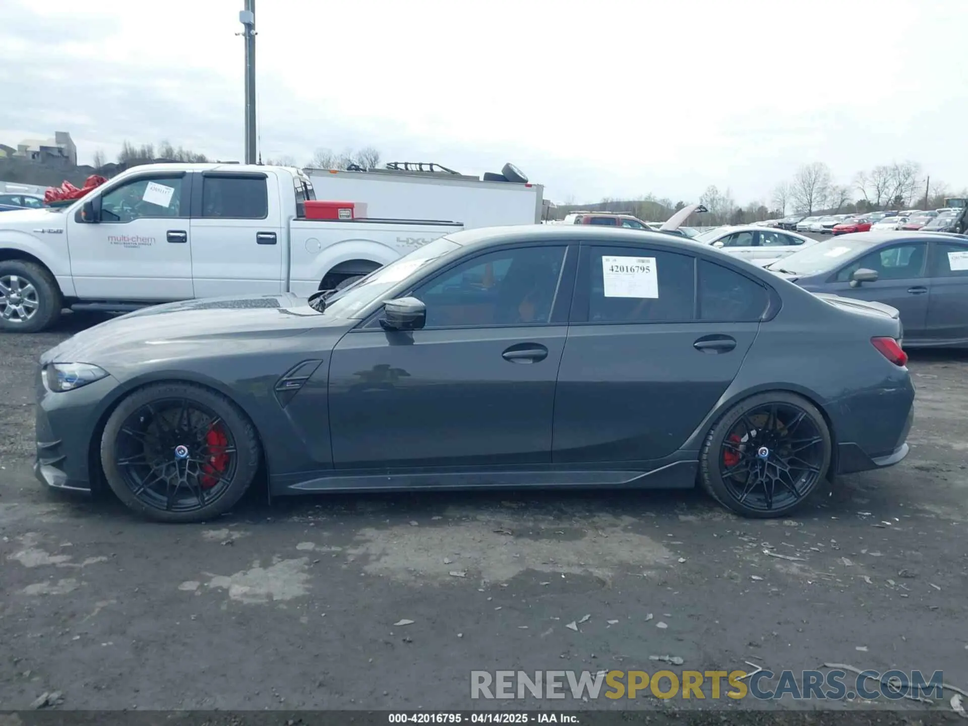 14 fotografías del automóvil dañado WBS43AY09PFN87981 BMW M3 2023