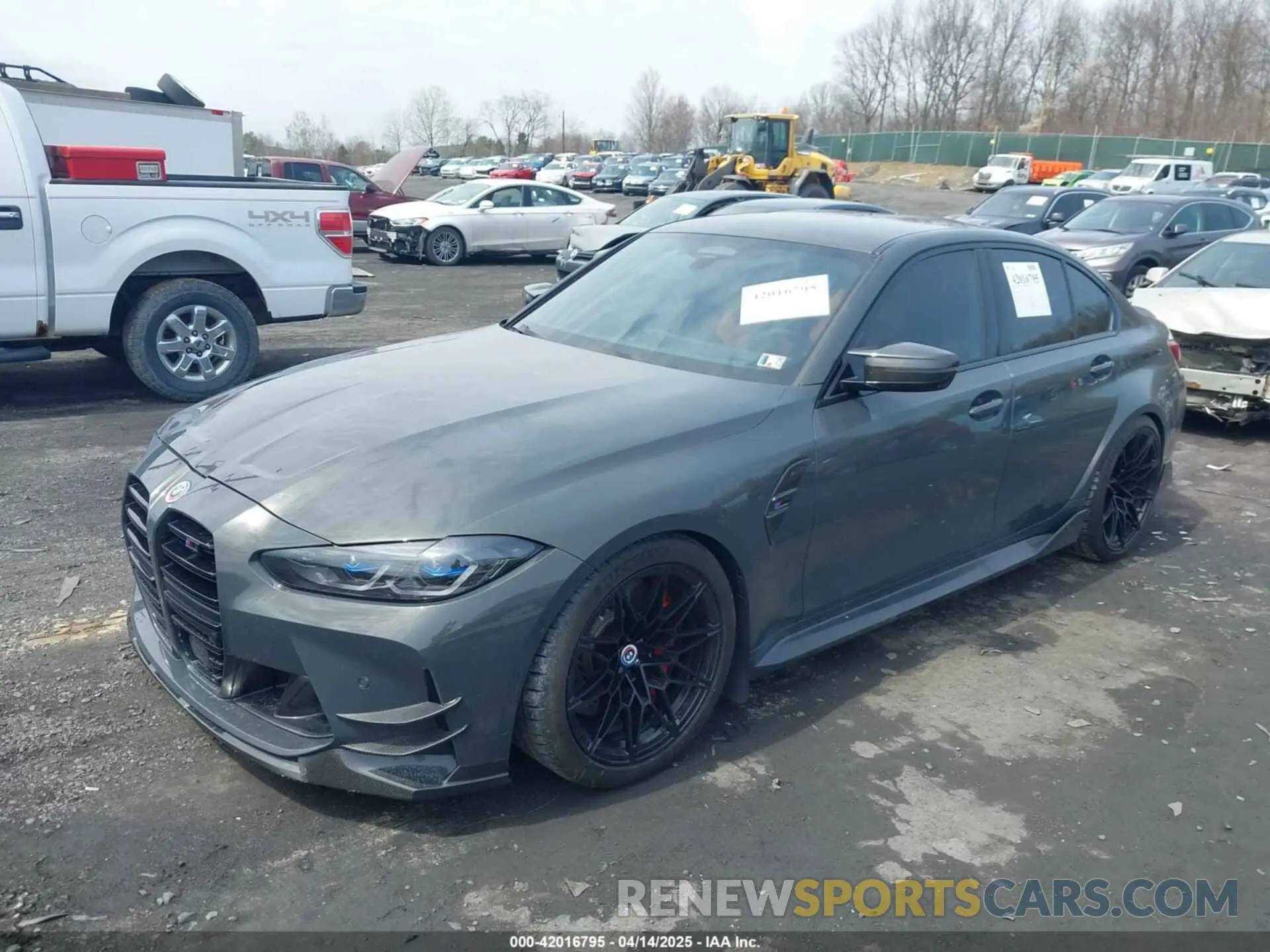 2 fotografías del automóvil dañado WBS43AY09PFN87981 BMW M3 2023
