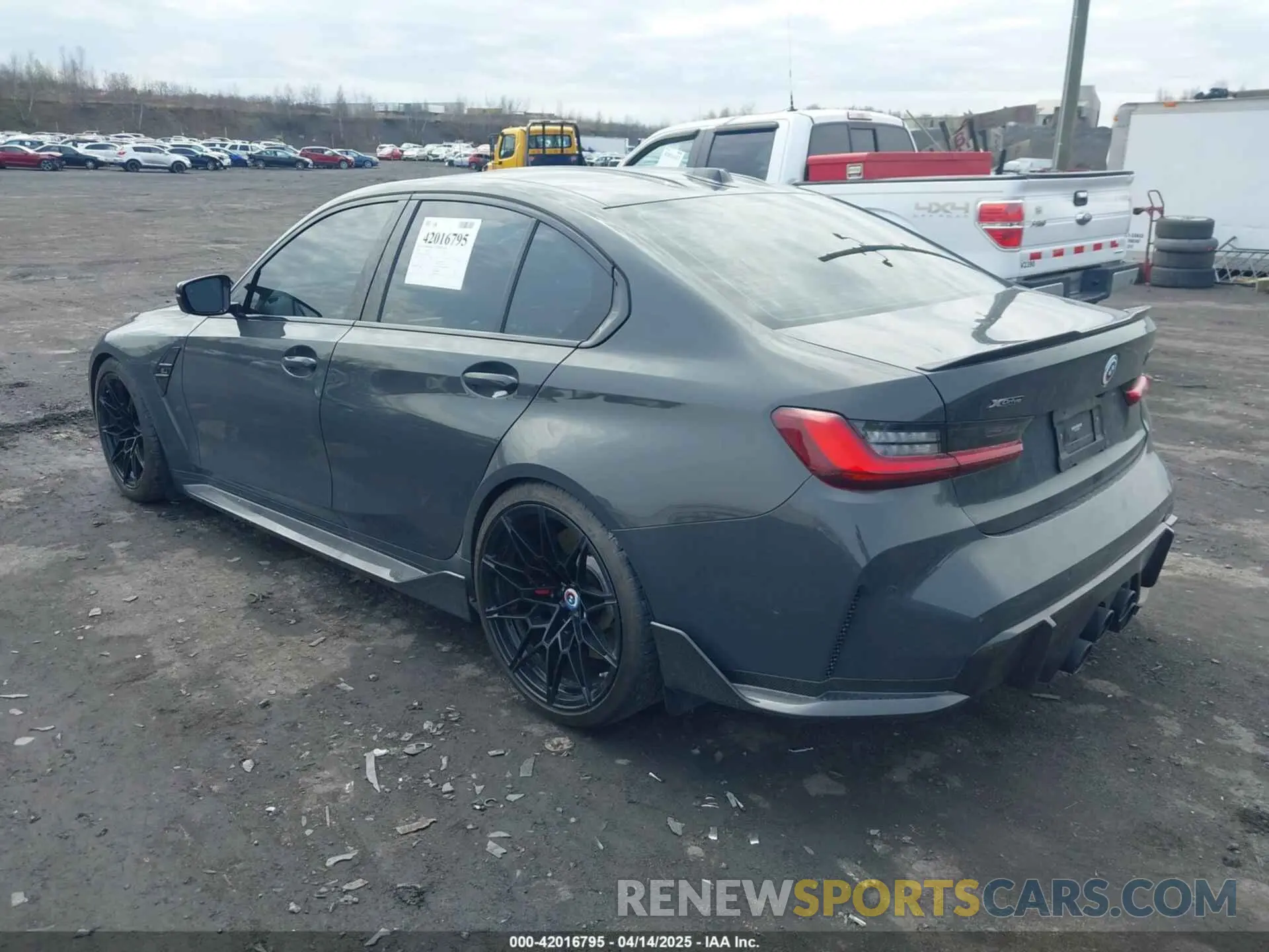 3 fotografías del automóvil dañado WBS43AY09PFN87981 BMW M3 2023