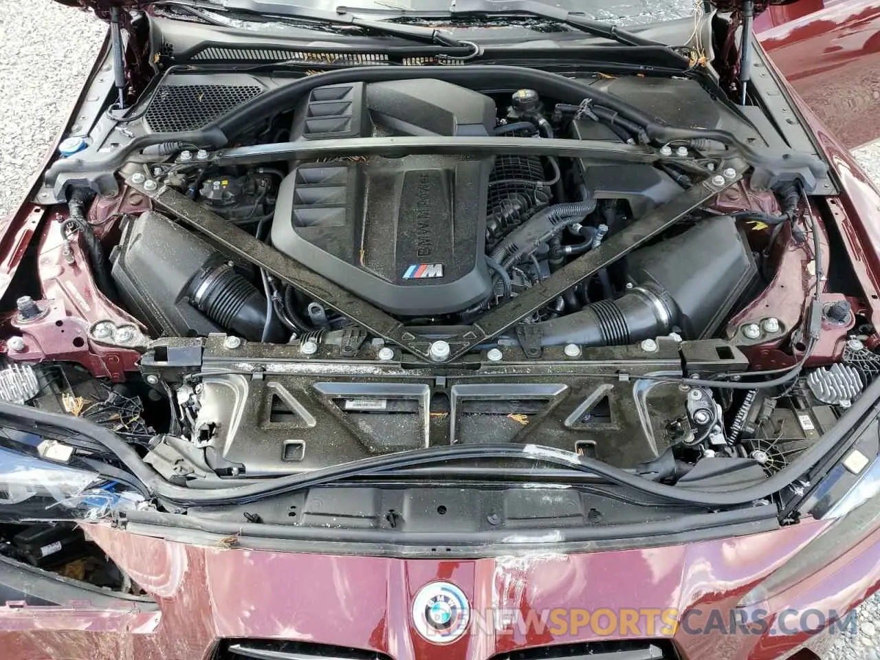 11 fotografías del automóvil dañado WBS43AY0XPFP12020 BMW M3 2023