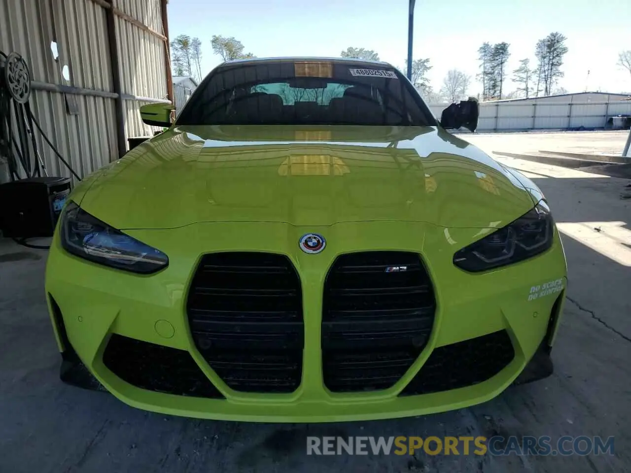 5 fotografías del automóvil dañado WBS53AY05PFP21423 BMW M3 2023