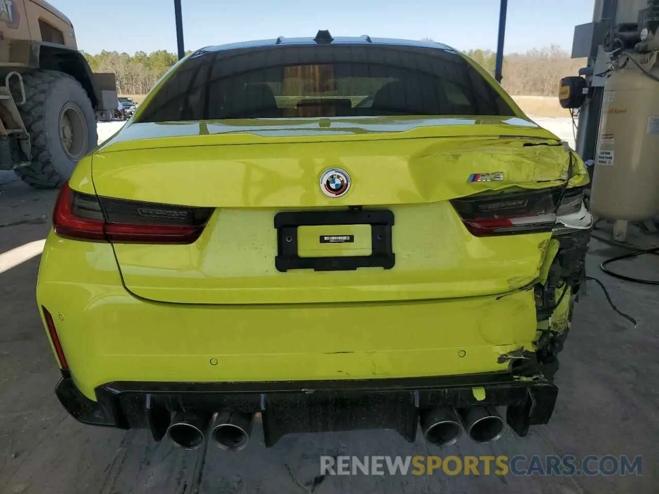 6 fotografías del automóvil dañado WBS53AY05PFP21423 BMW M3 2023