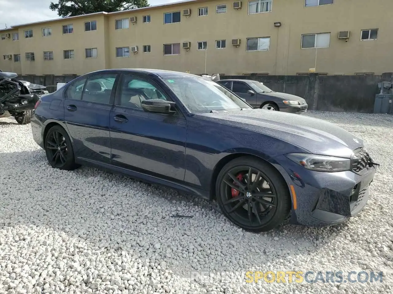 4 fotografías del automóvil dañado 3MW49FF02R8E70970 BMW M3 2024
