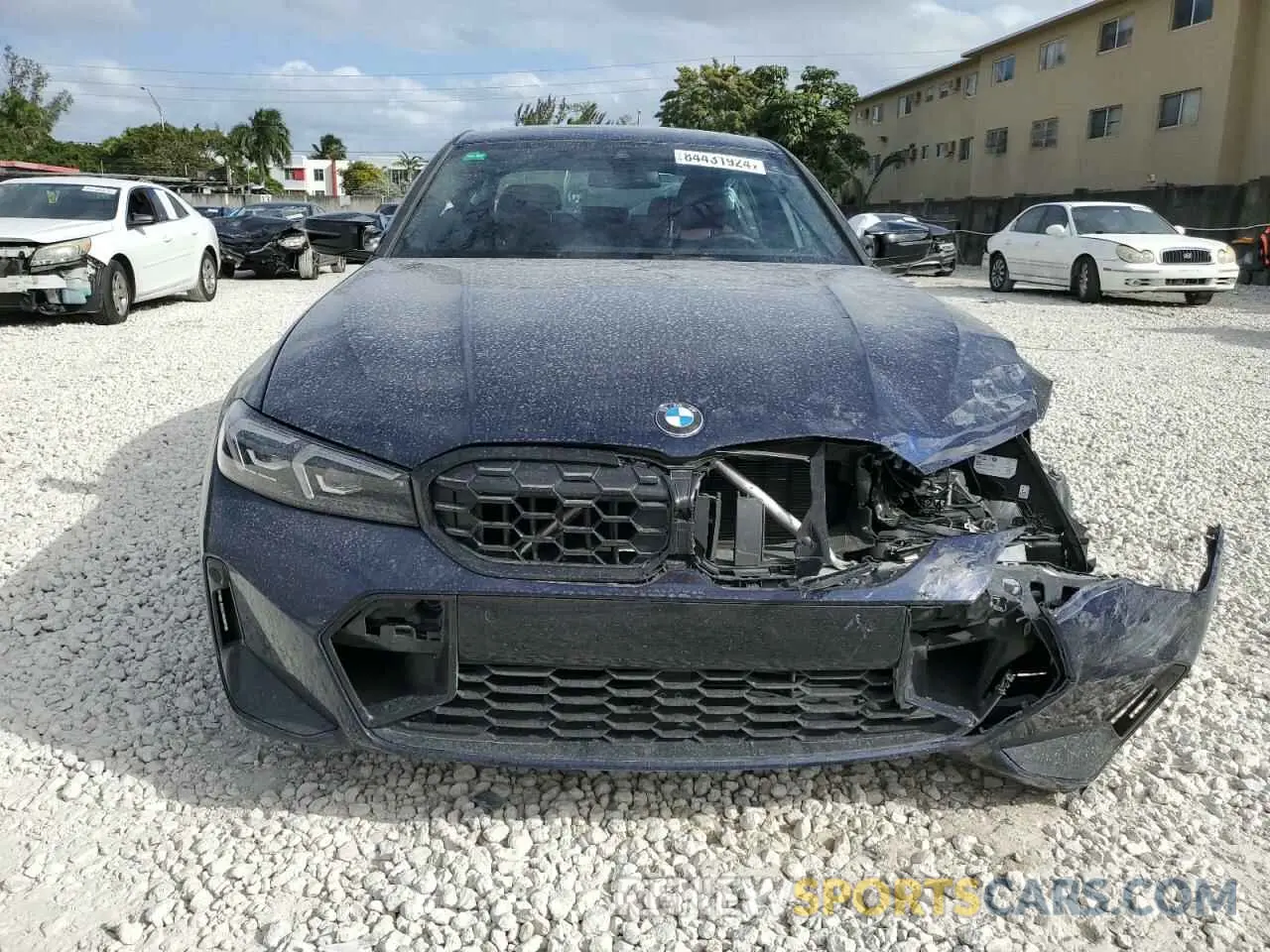 5 fotografías del automóvil dañado 3MW49FF02R8E70970 BMW M3 2024