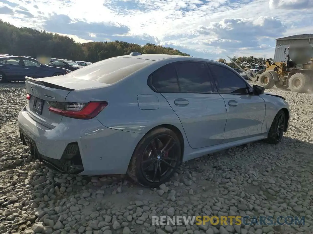 3 fotografías del automóvil dañado 3MW49FF07R8E09436 BMW M3 2024