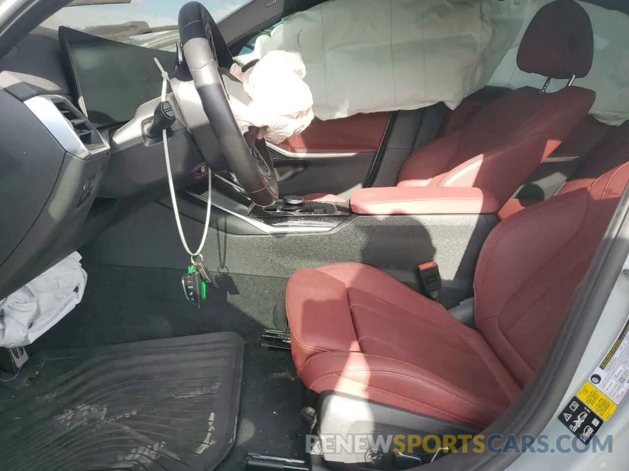 7 fotografías del automóvil dañado 3MW49FF07R8E09436 BMW M3 2024